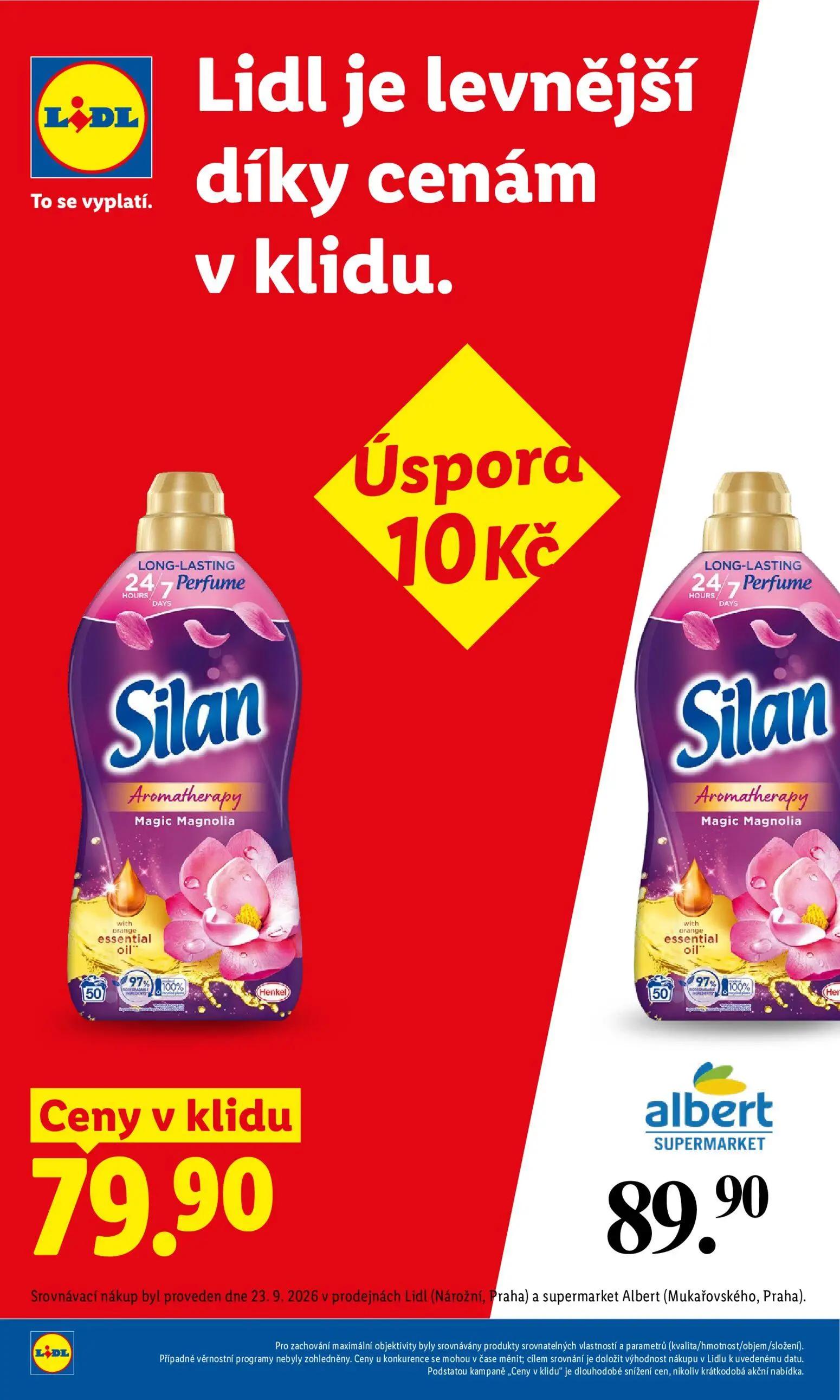 Lidl leták, strana 4 z 53 — Silan Aromatherapy Magic Magnolia