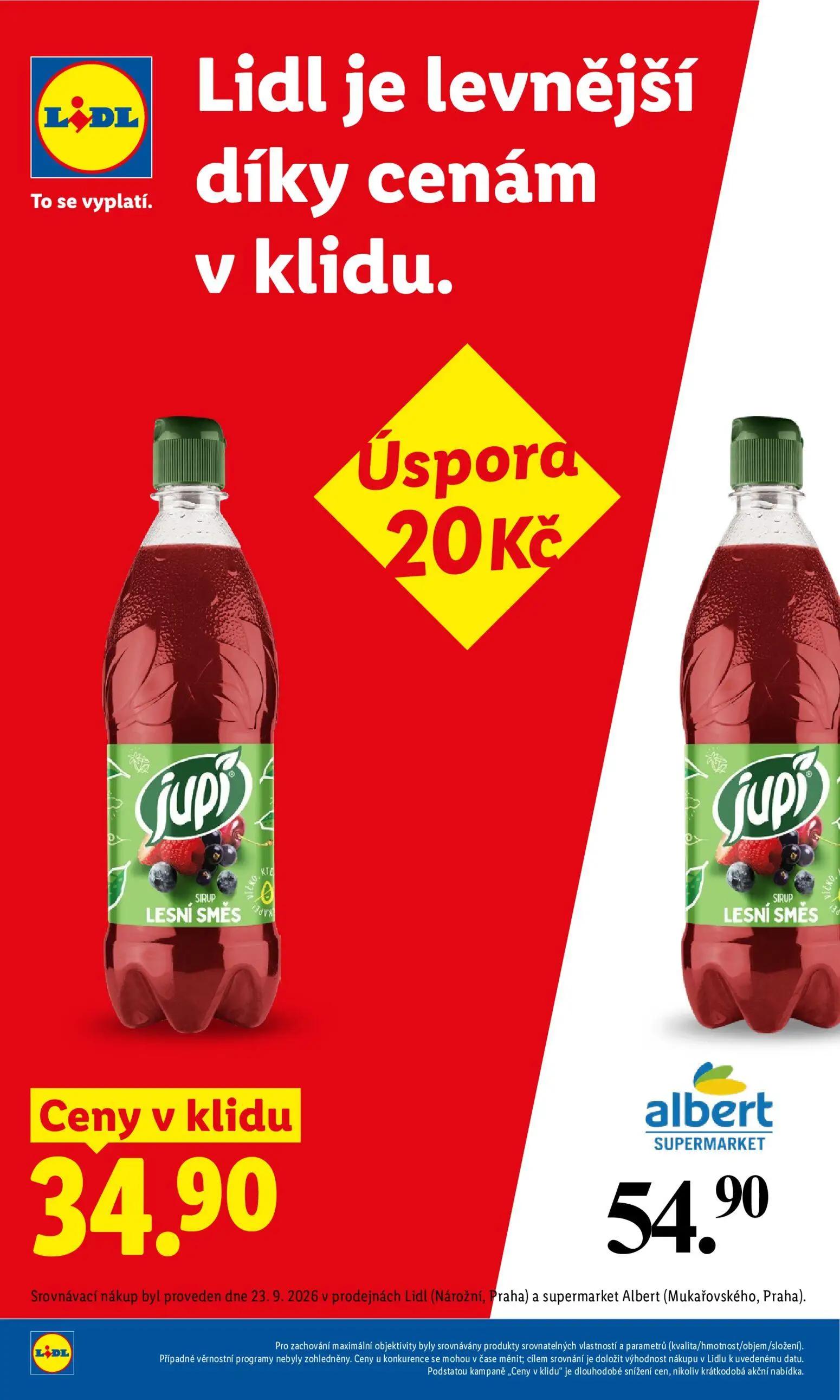 Lidl leták, strana 6 z 53 — Jupi Sirup Lesní Směs, Jupi Sirup Lesní Směs