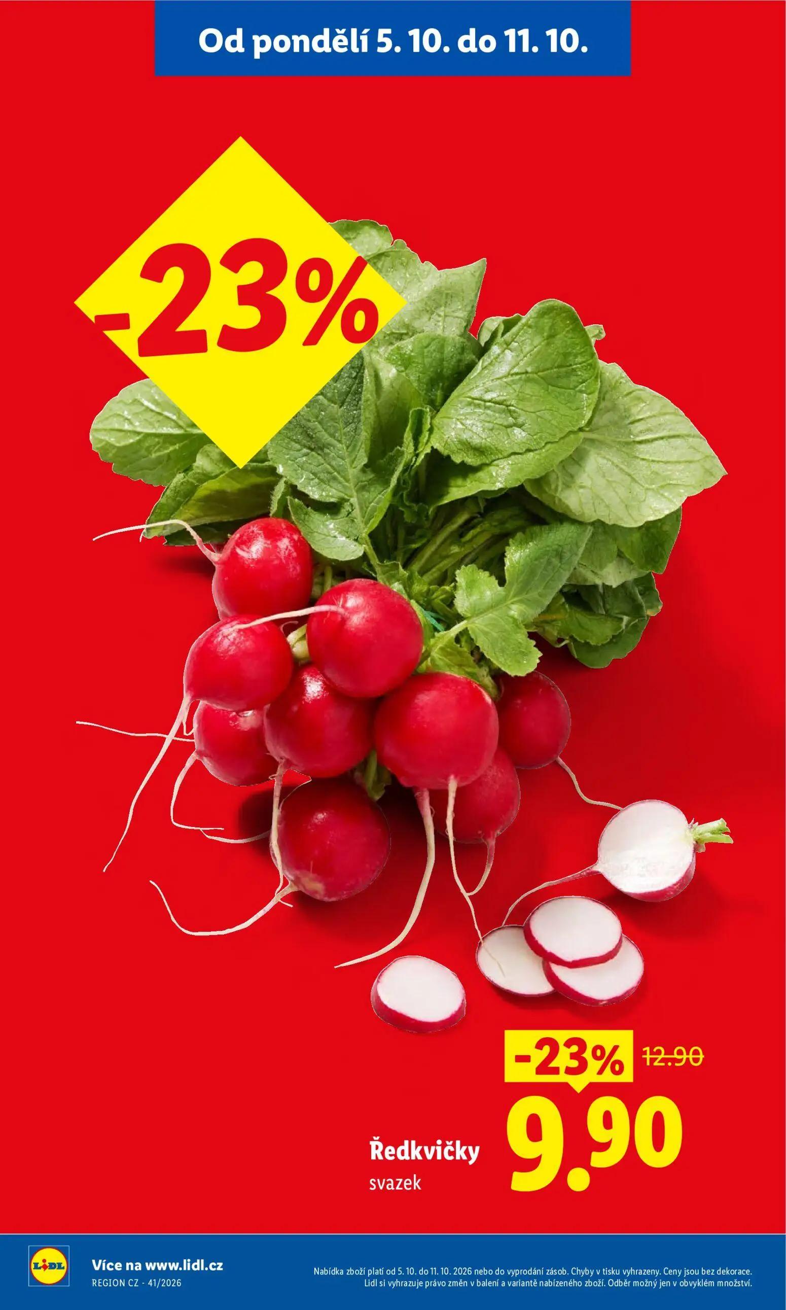 Lidl leták, strana 15 z 53 — Ředkvičky
