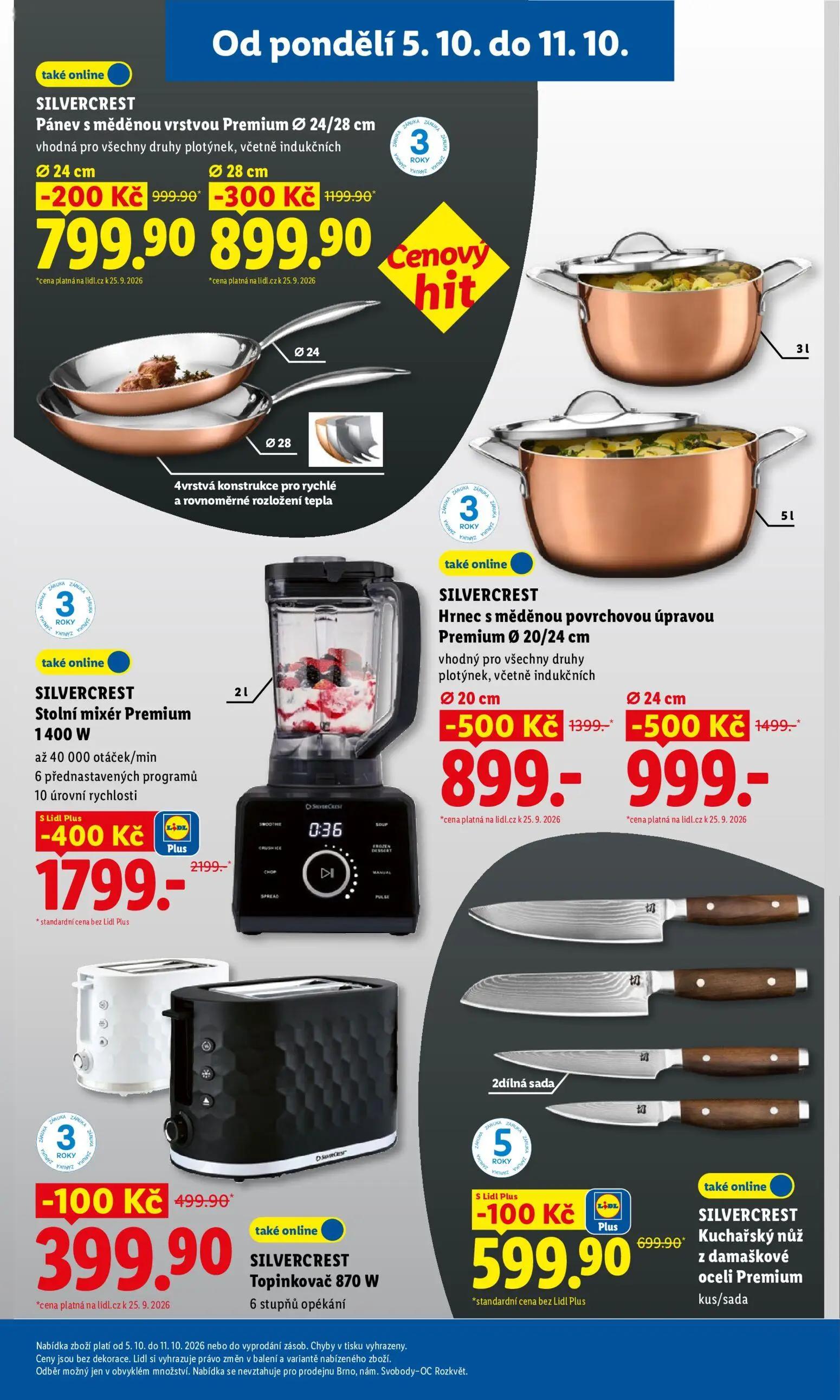 Lidl leták, strana 37 z 53 — SILVERCREST Hrnec s měděnou povrchovou úpravou Premium Ø 20/24 cm, SILVERCREST Hrnec s měděnou …