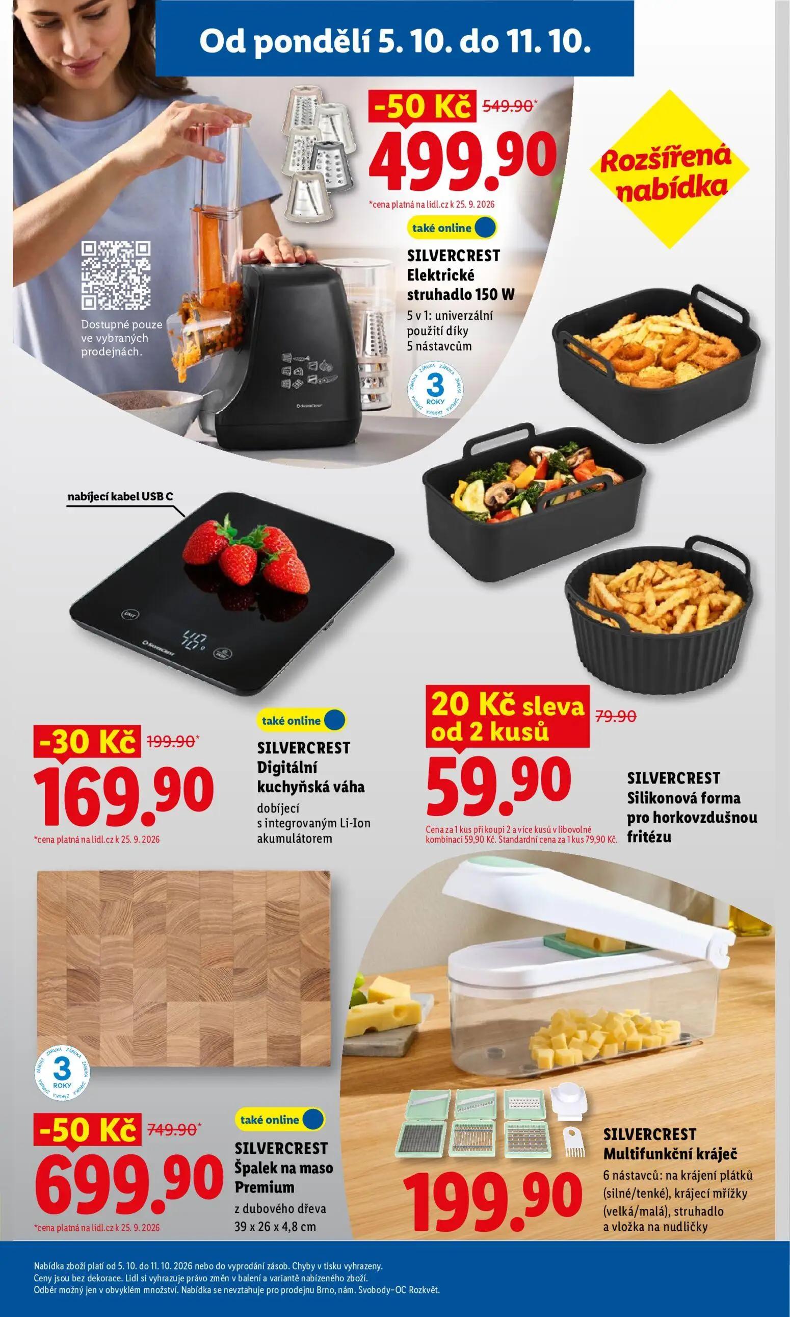 Lidl leták, strana 39 z 53 — SILVERCREST Elektrické struhadlo 150 W, SILVERCREST Špalek na maso Premium, SILVERCREST Digitál…