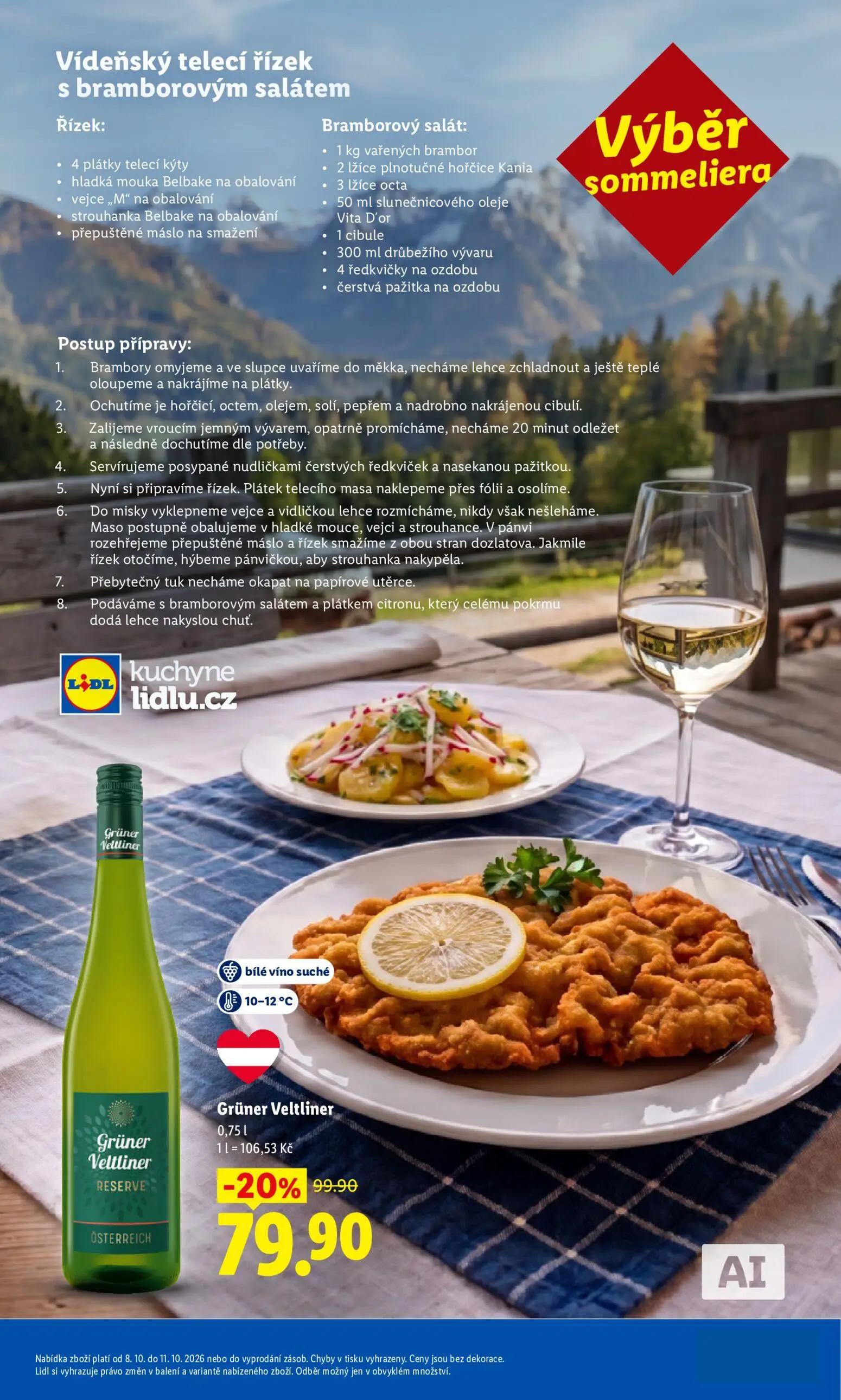 Lidl leták, strana 51 z 52 — Grüner Veltliner