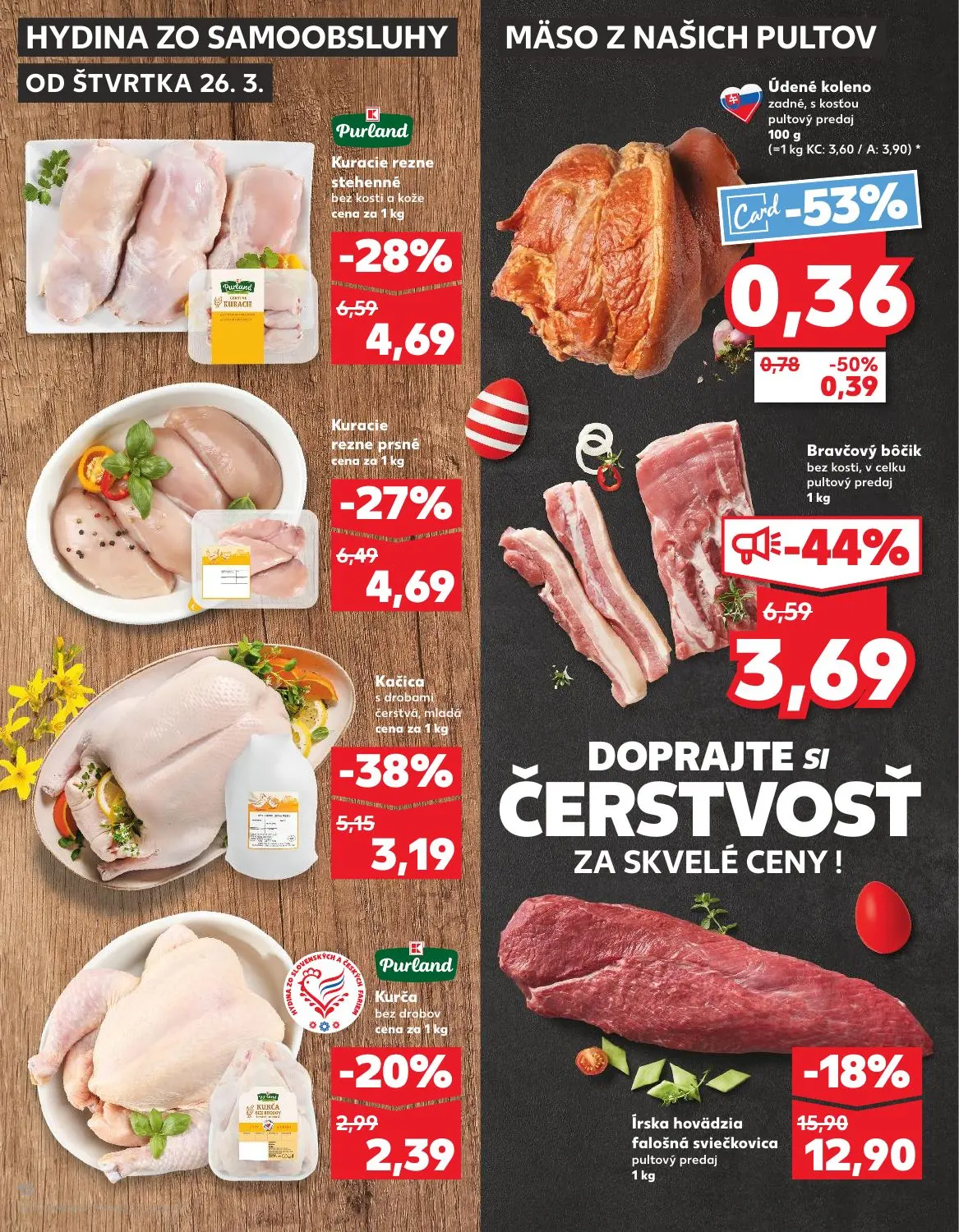 Kaufland leták, strana 12 z 72 — Kuracie rezne prsné