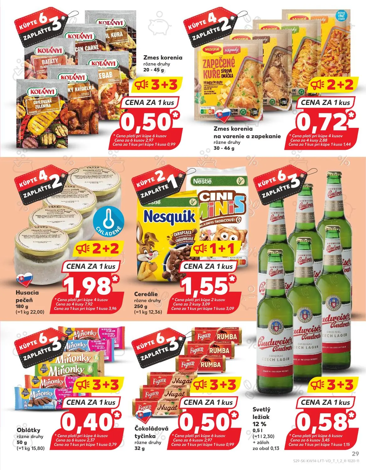 Kaufland leták, strana 29 z 72 — Husacia pečeň