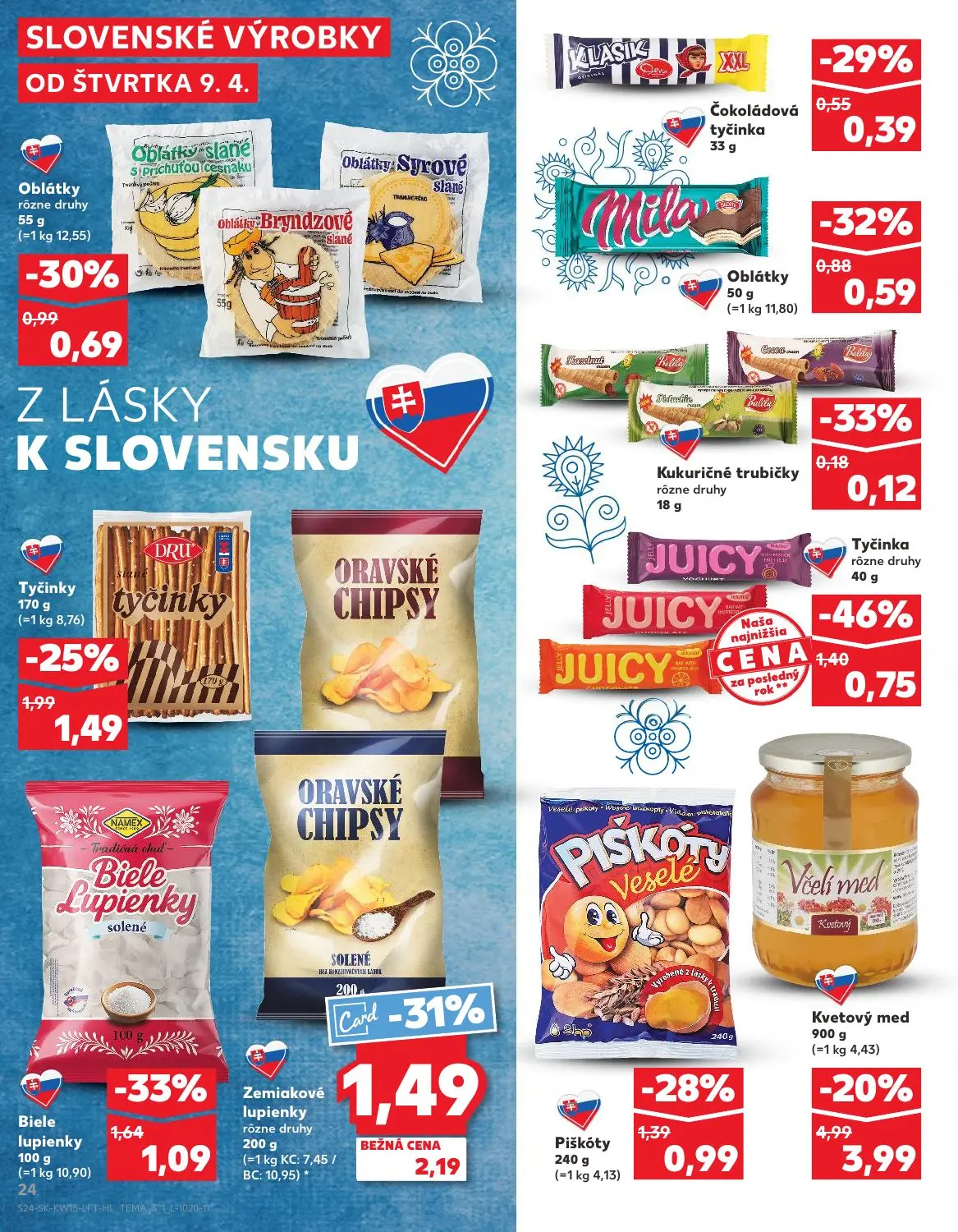 Kaufland leták, strana 24 z 74 — Piškóty