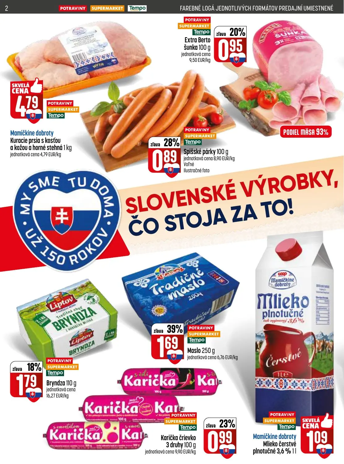 Coop Jednota leták, strana 2 z 28 — Extra Berto šunka