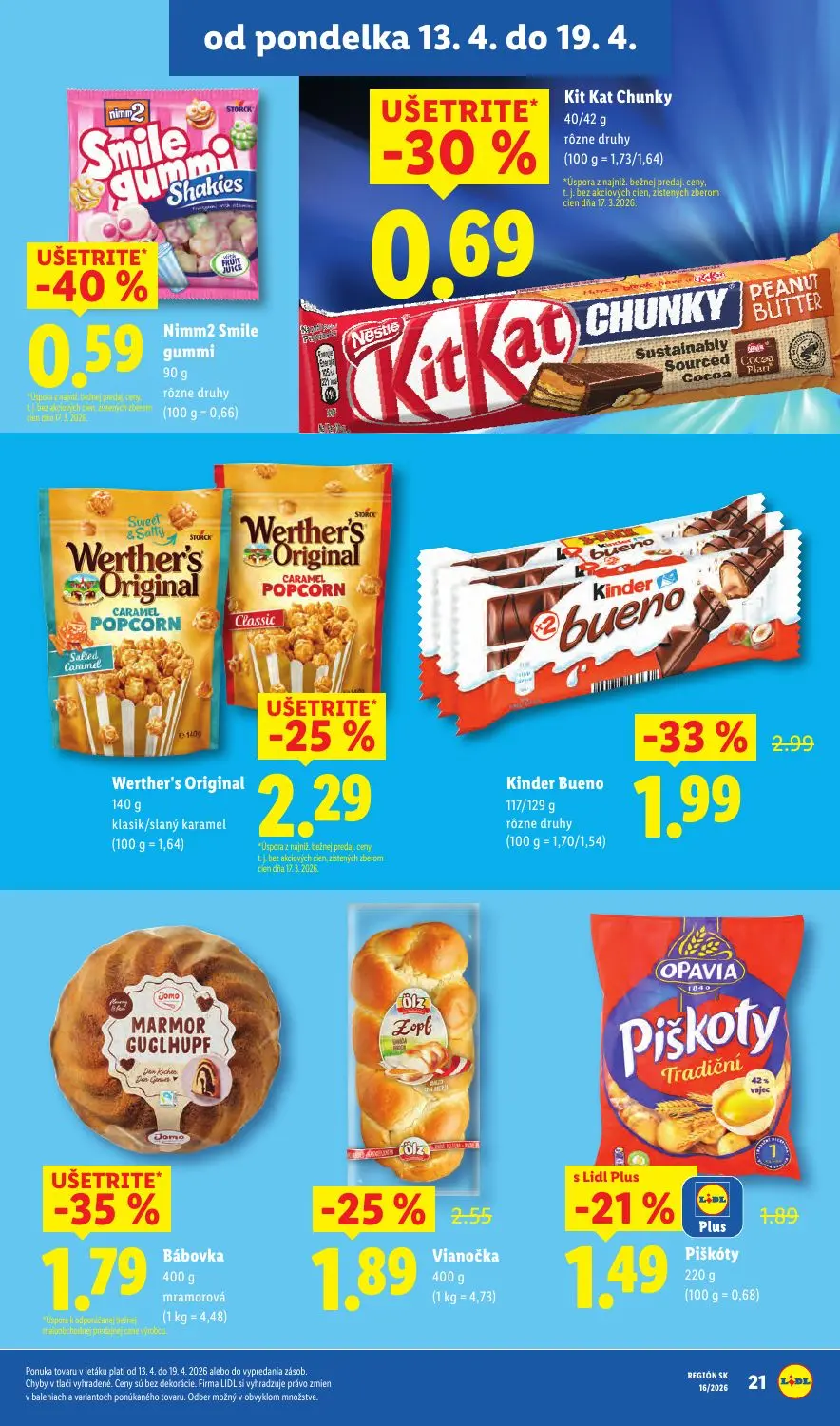 Lidl leták, strana 23 z 89 — Vianočka, Piškóty Tradičné