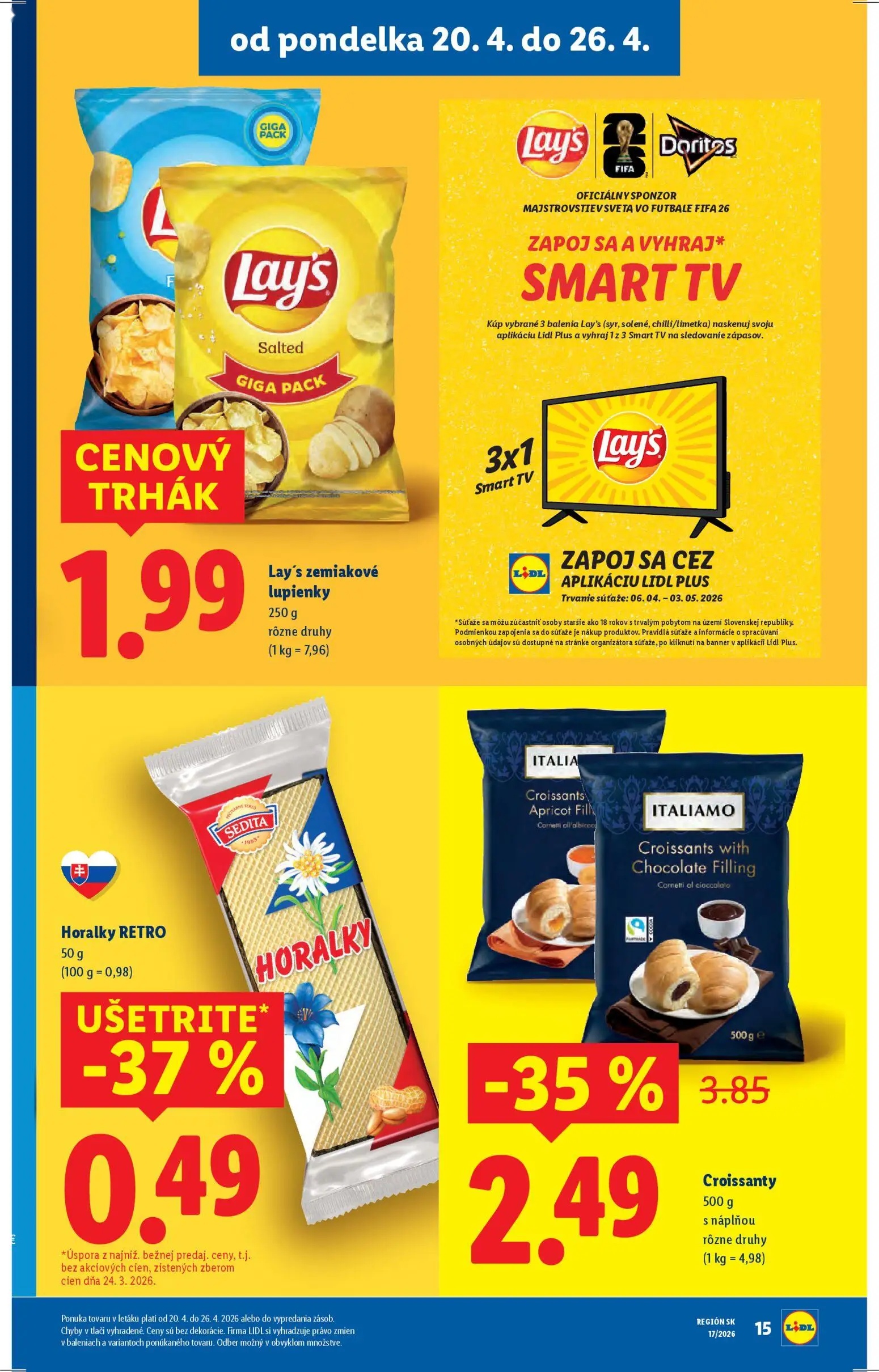 Lidl leták, strana 15 z 99 — Croissanty