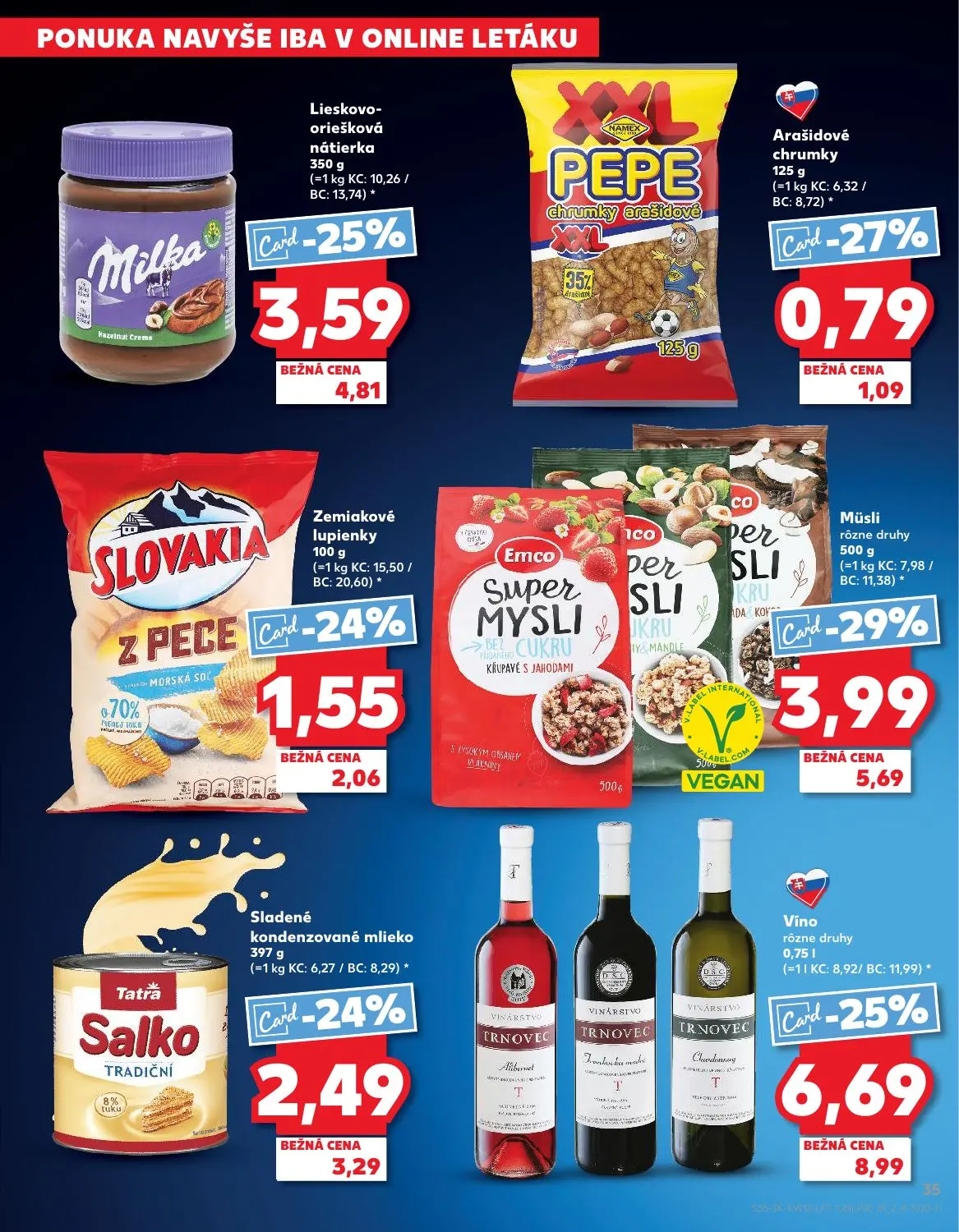 Kaufland leták, strana 35 z 76 — Arašidové chrumky