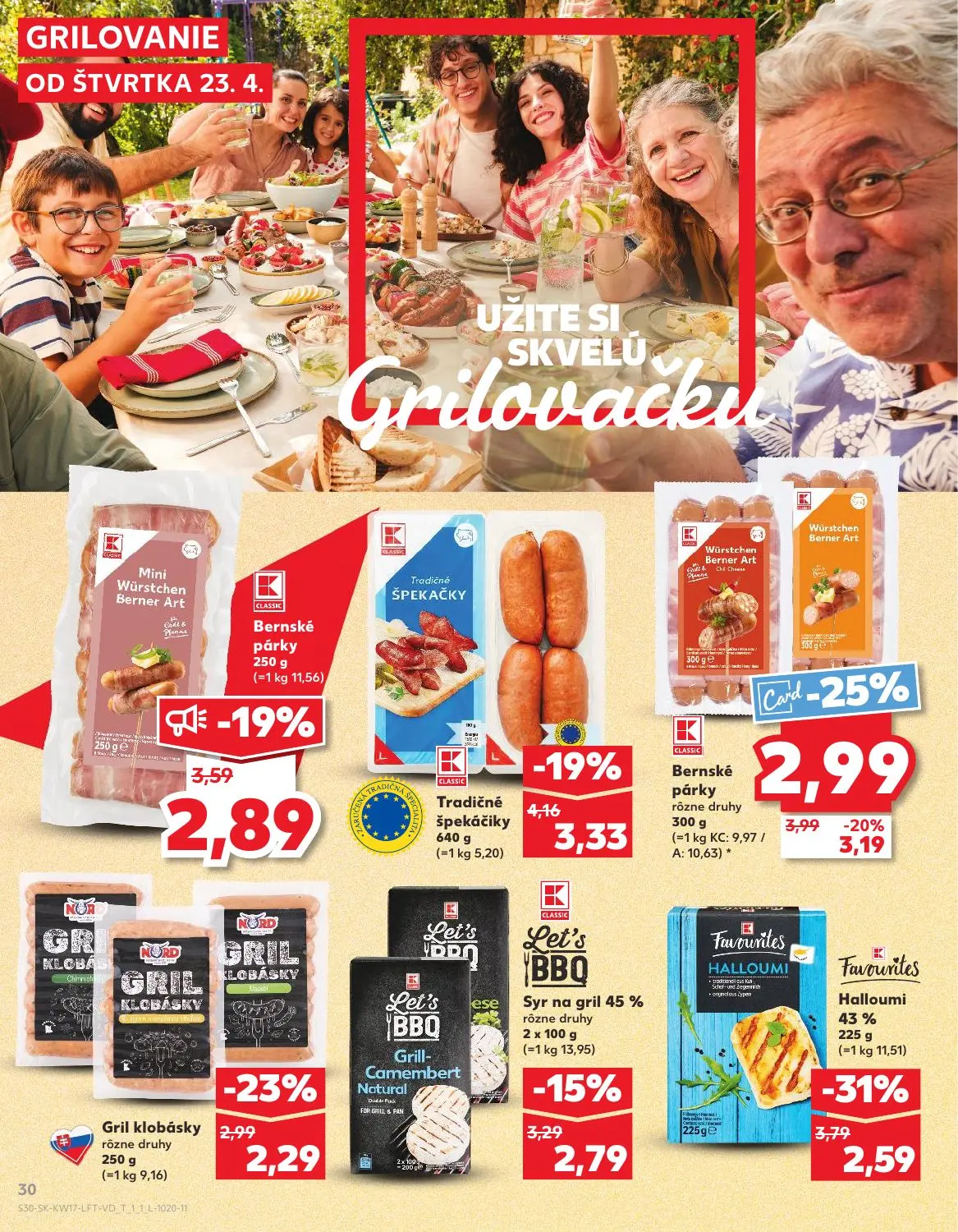 Kaufland leták, strana 30 z 76 — Halloumi