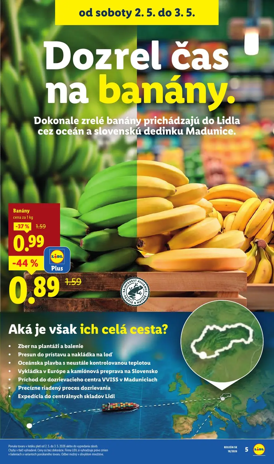 Lidl leták, strana 7 z 91 — Banány