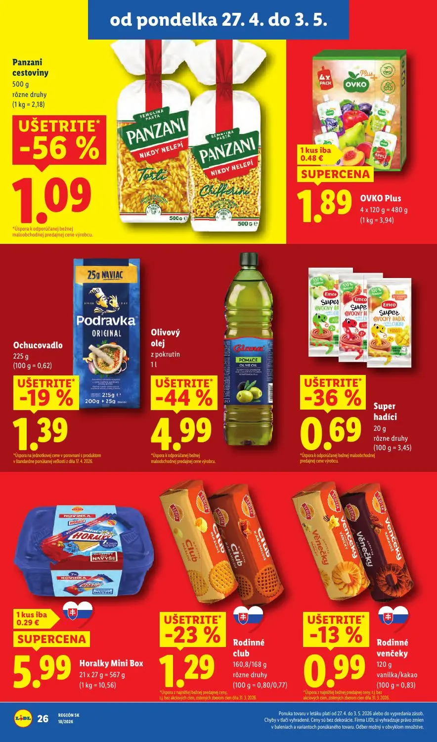 Lidl leták, strana 28 z 91 — Olivový olej z pokrutin, OVKO Plus