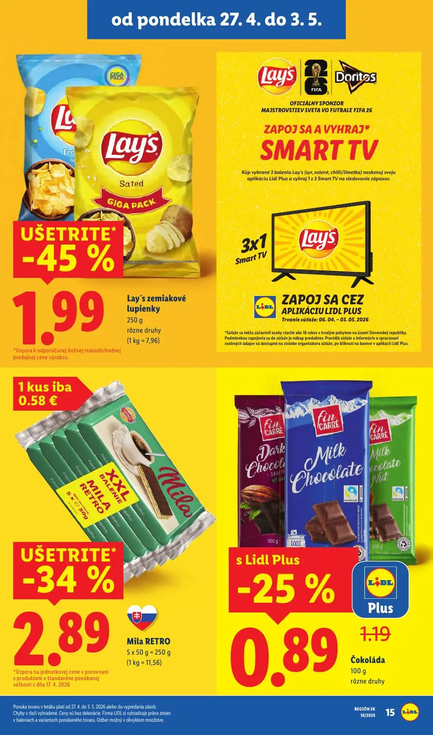 Lidl leták, strana 17 z 91 — Mila RETRO
