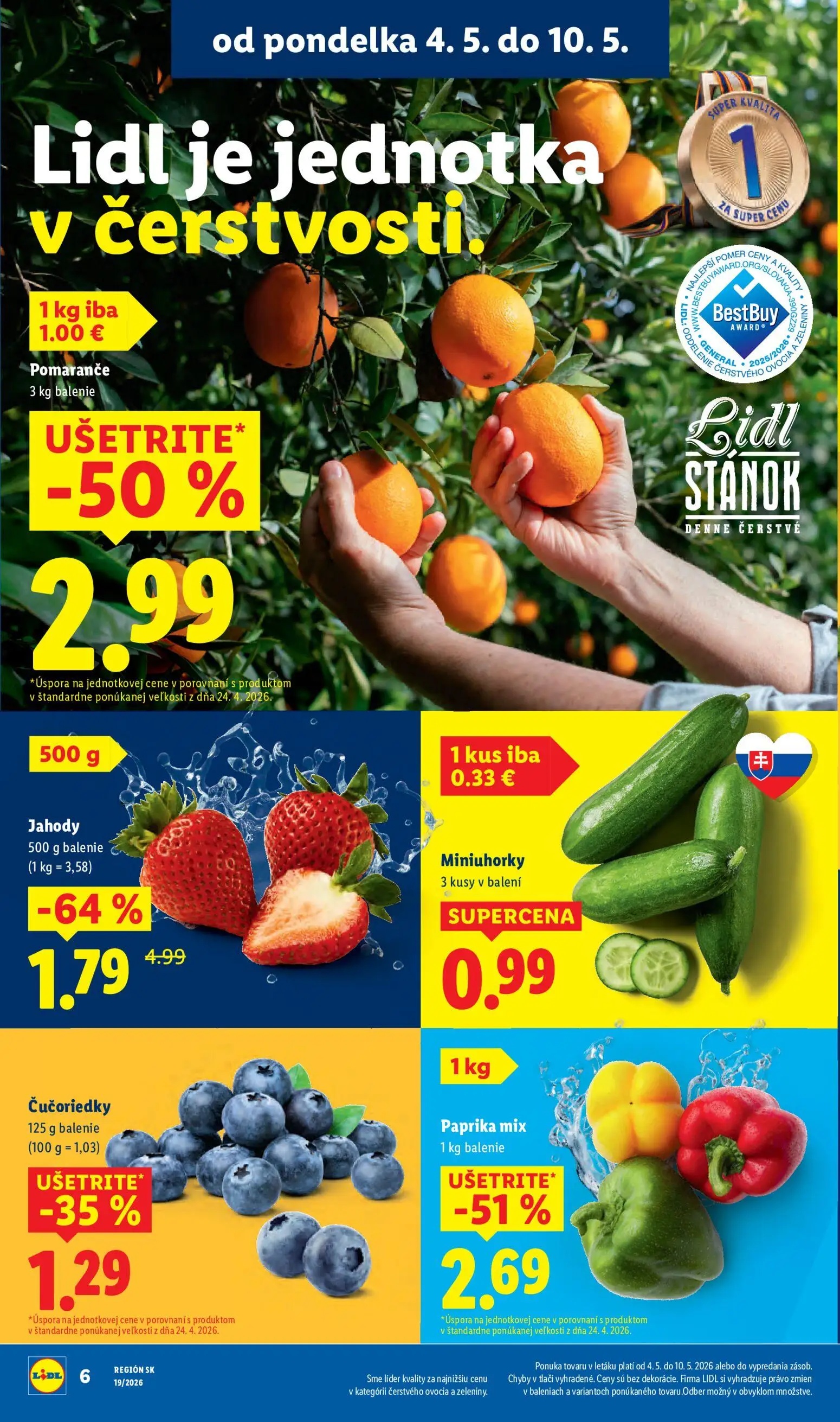 Lidl leták, strana 4 z 93 — Paprika mix