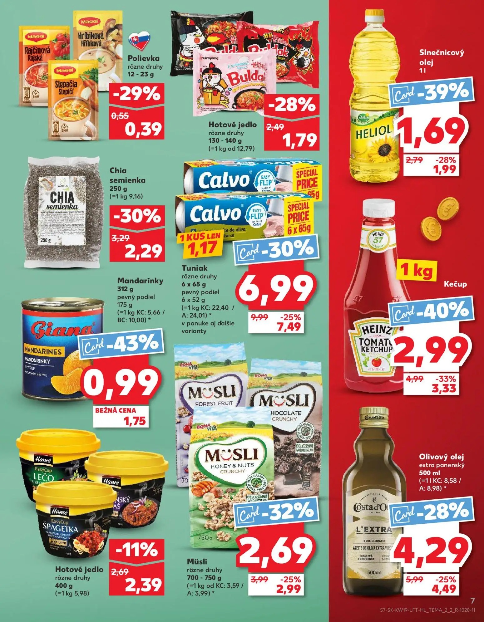 Kaufland leták, strana 7 z 76 — Olivový olej extra panenský