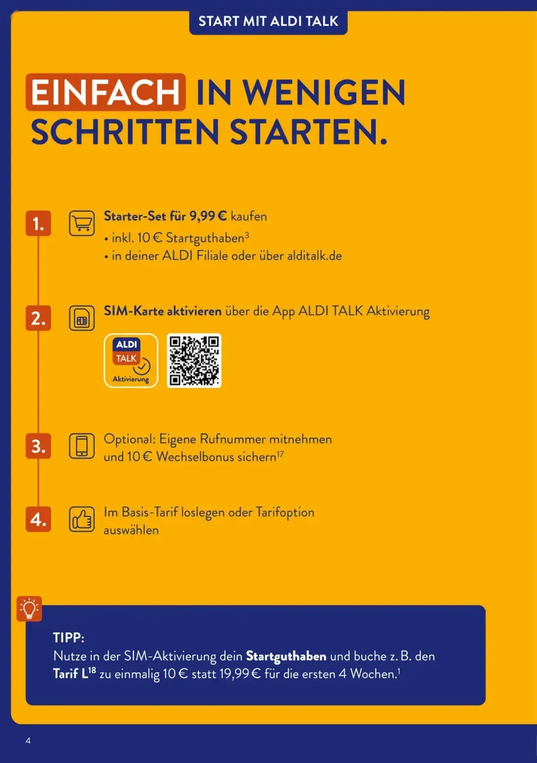 Aldi Süd Prospekt, Seite 4 von 20