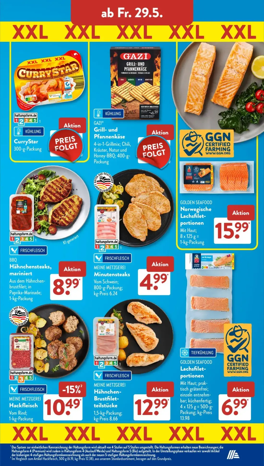 Aldi Süd Prospekt, Seite 16 von 25 — BBQ Hähnchensteaks, mariniert, MEINE METZGEREI Minutensteaks Vom Schwein, MEINE METZGER…