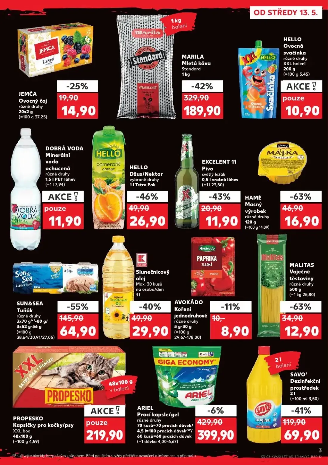 Kaufland leták, strana 3 z 62 — HELLO Ovocná svačinka