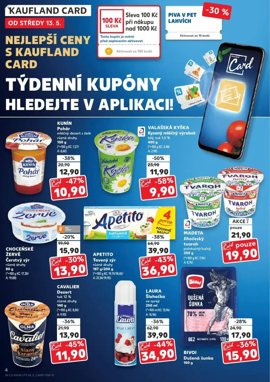 Kaufland leták, strana 4 z 62 — BIVOJ Dušená šunka