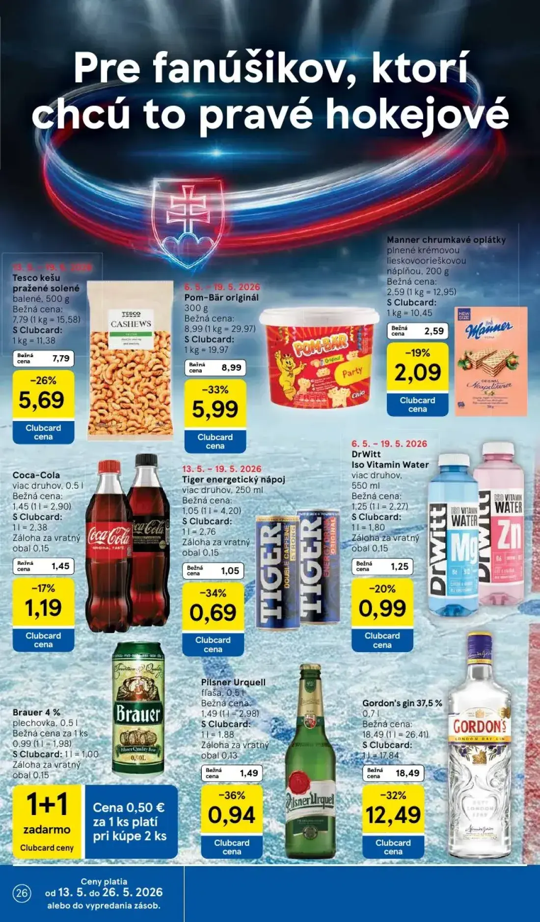 Tesco leták, strana 26 z 51 — Tiger energetický nápoj viac druhov