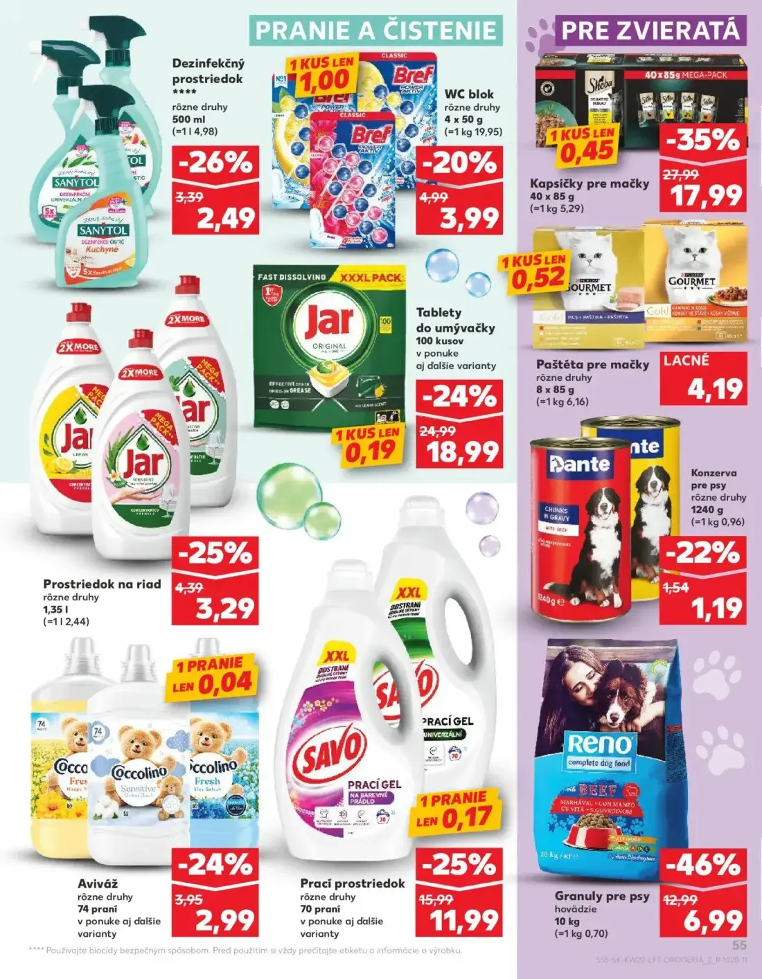 Kaufland leták, strana 55 z 76 — WC blok Bref