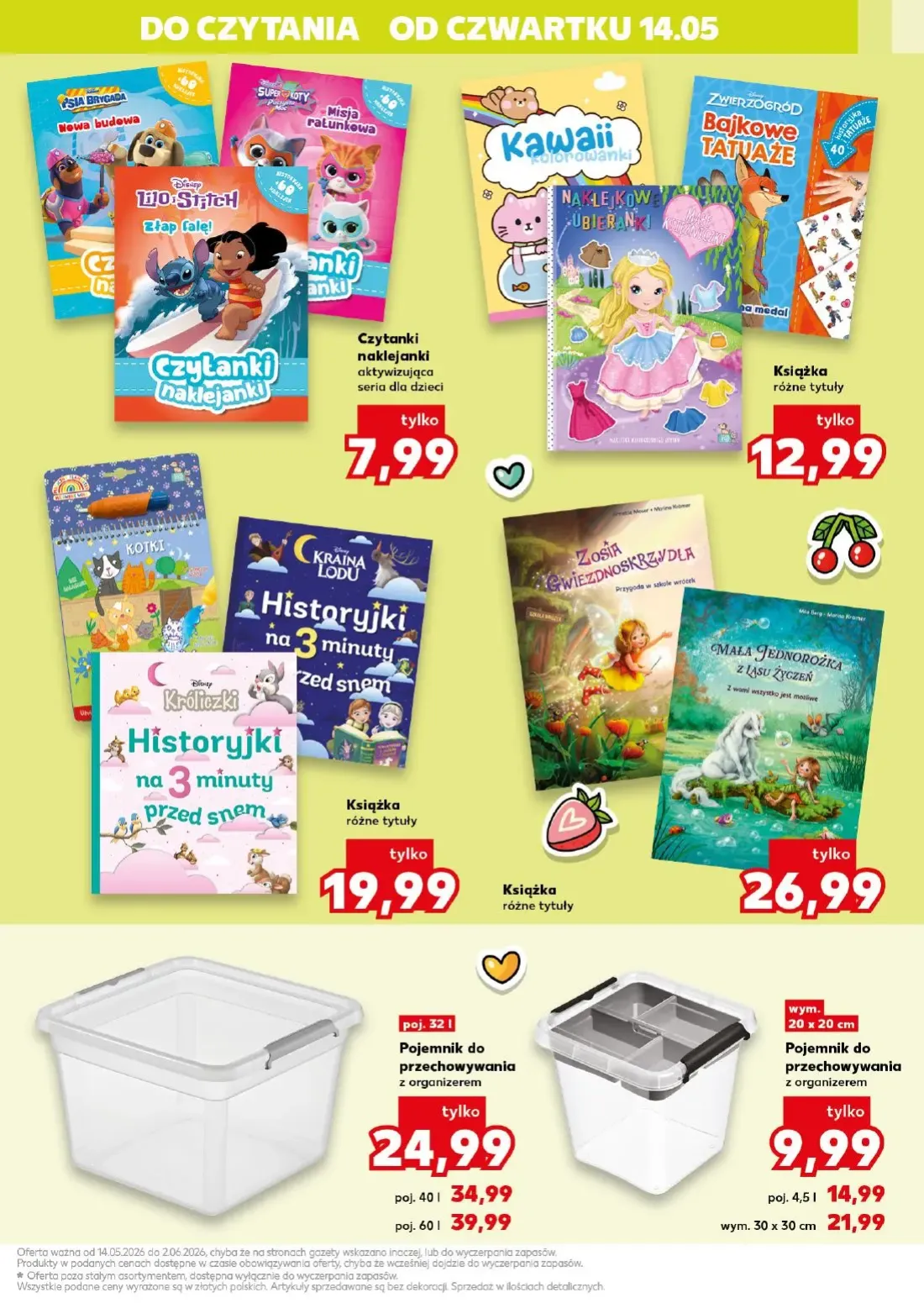 Kaufland gazetka, strona 15 z 20 — Czytanki naklejanki aktywizująca seria dla dzieci, Książka, Książka