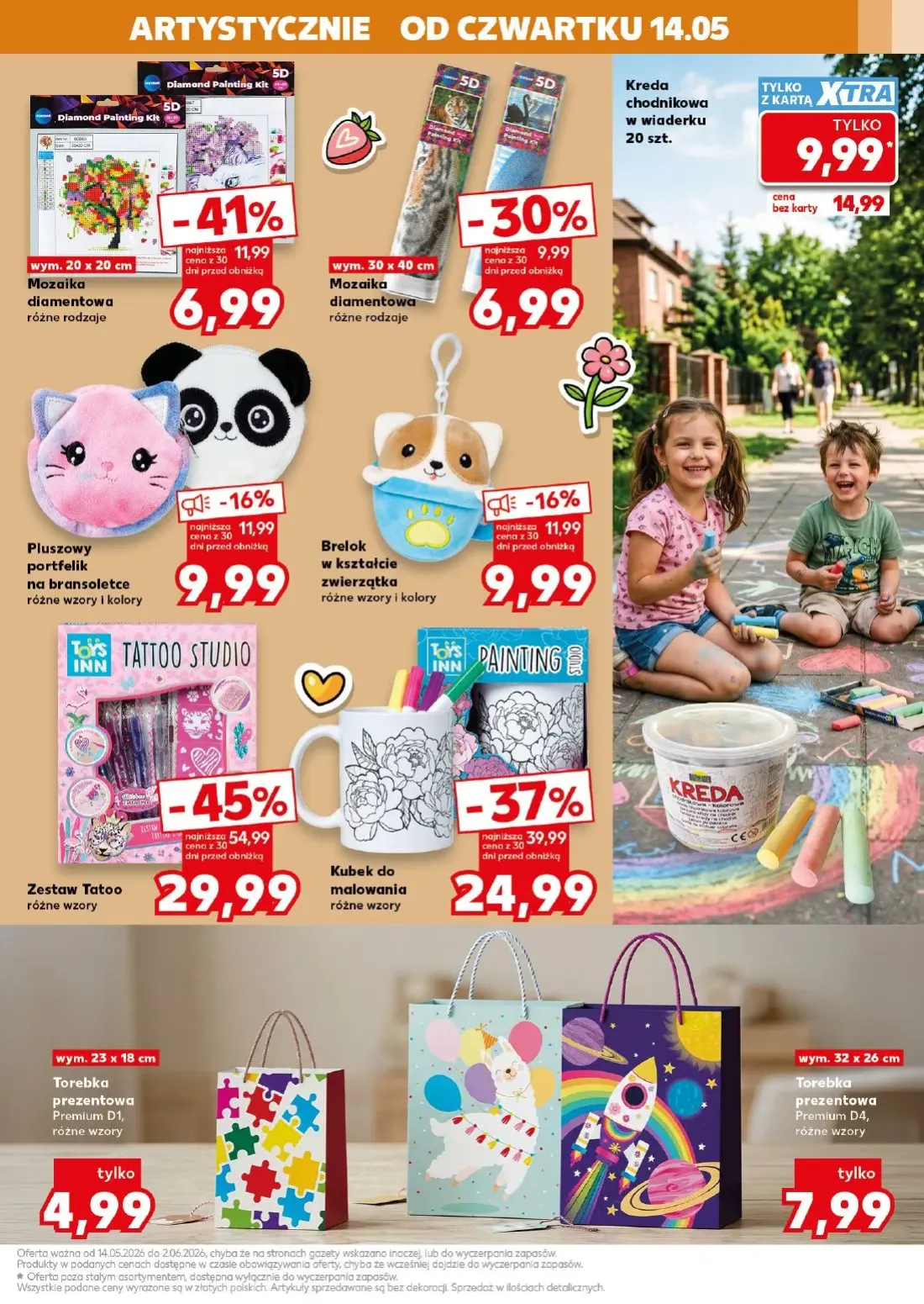 Kaufland gazetka, strona 17 z 20 — Zestaw Tatoo, Kubek do malowania, Mozaika diamentowa