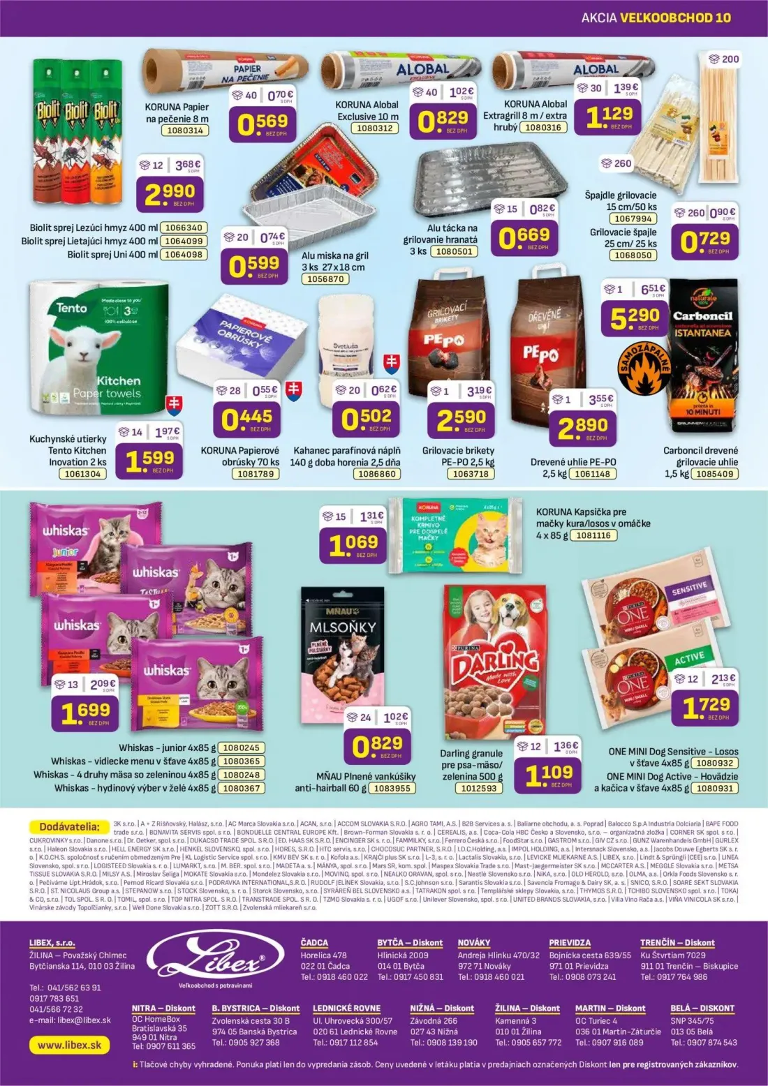 Libex leták, strana 36 z 36 — KORUNA Alobal Extragrill hrubý, KORUNA Alobal Exclusive, KORUNA Papier na pečenie