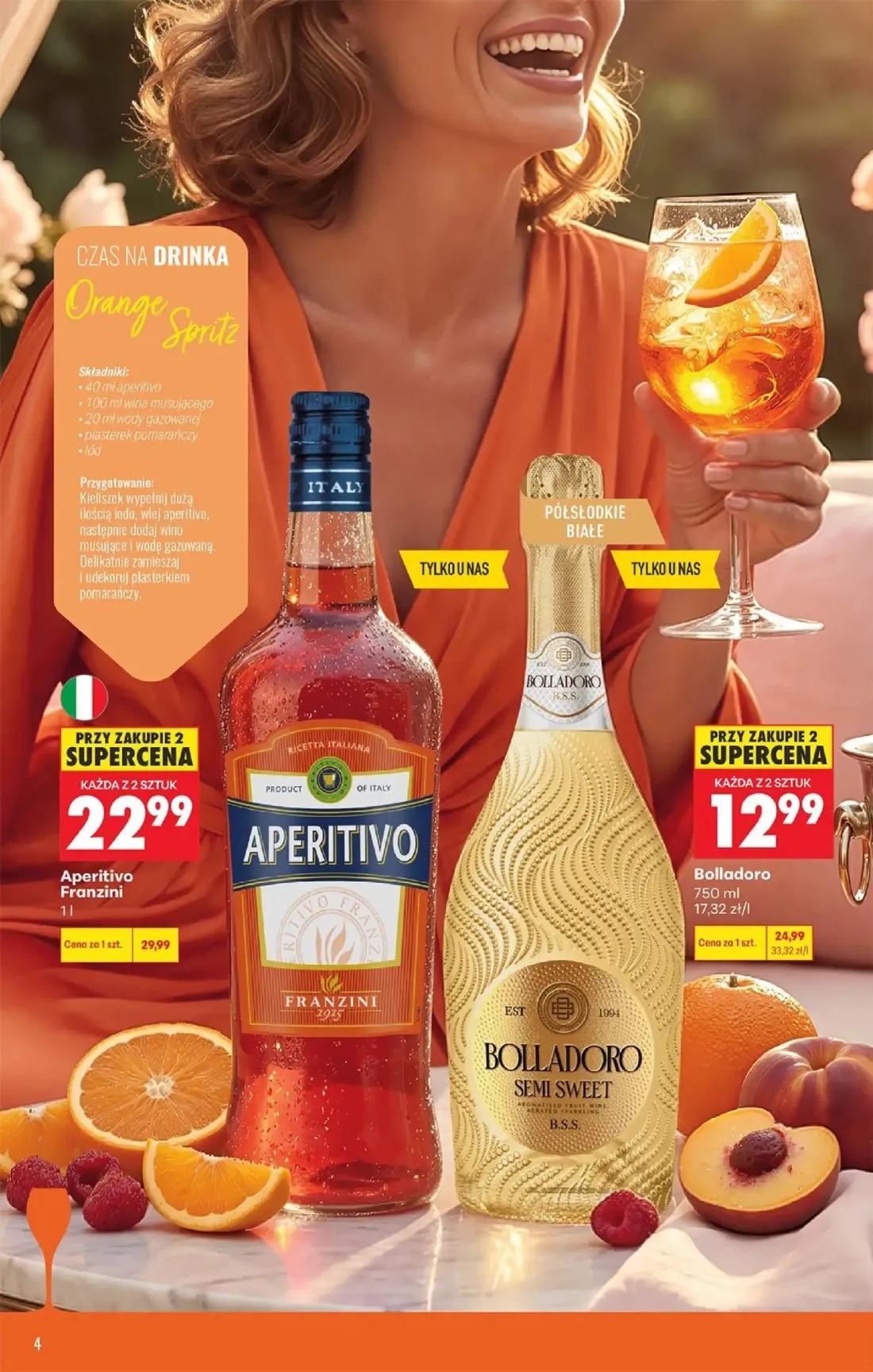 Biedronka gazetka, strona 4 z 36 — Bolladoro Semi Sweet