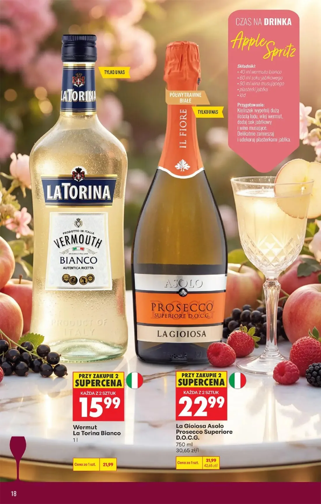 Biedronka gazetka, strona 18 z 36 — La Gioiosa Asolo Prosecco Superiore D.O.C.G.