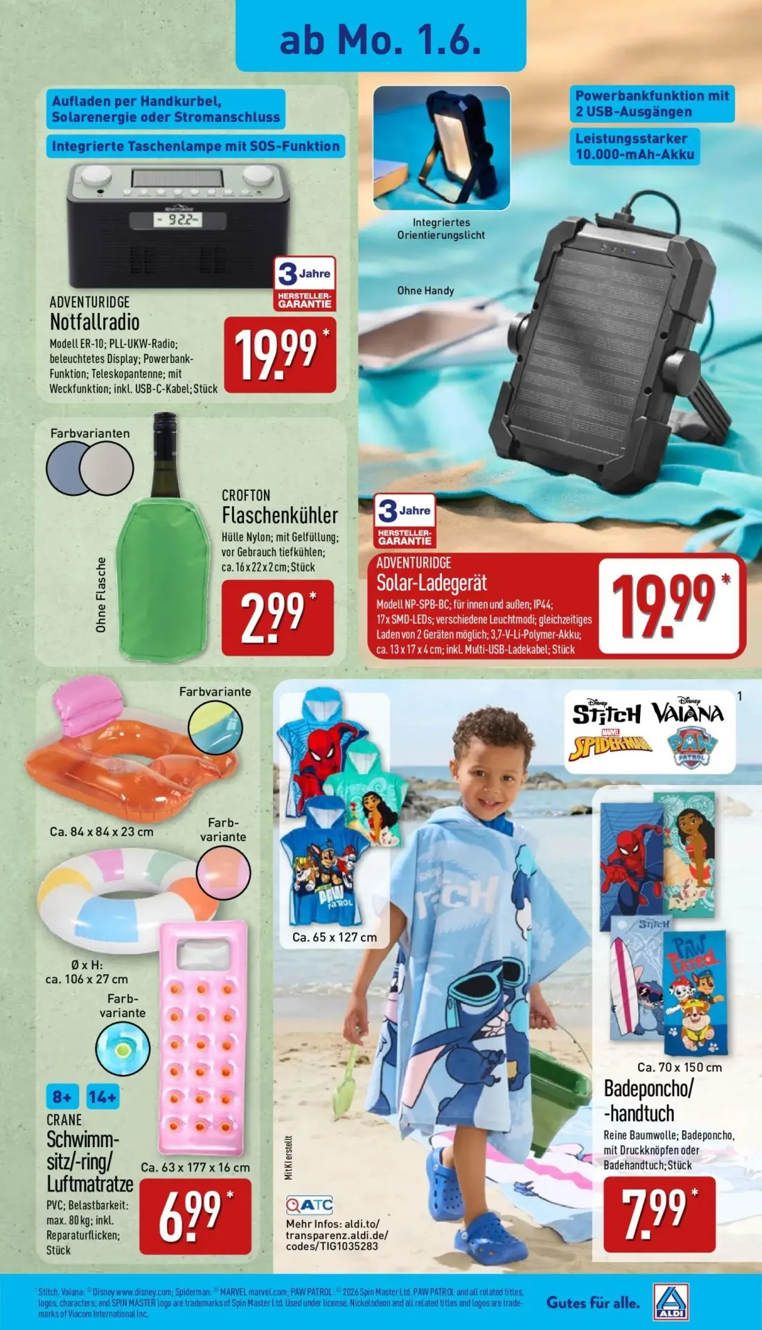 Aldi Nord Prospekt, Seite 5 von 15 — CROFTON Flaschenkühler