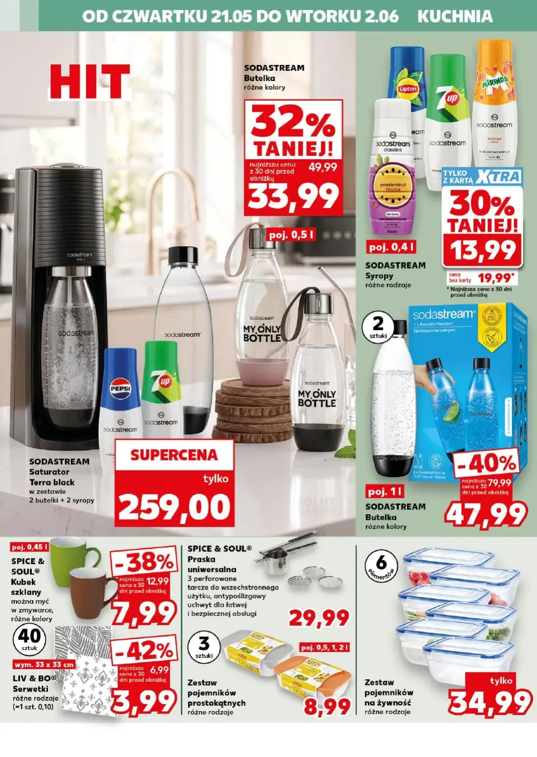 Kaufland gazetka, strona 10 z 18 — SODASTREAM Butelka, SODASTREAM Butelka, SODASTREAM Syropy