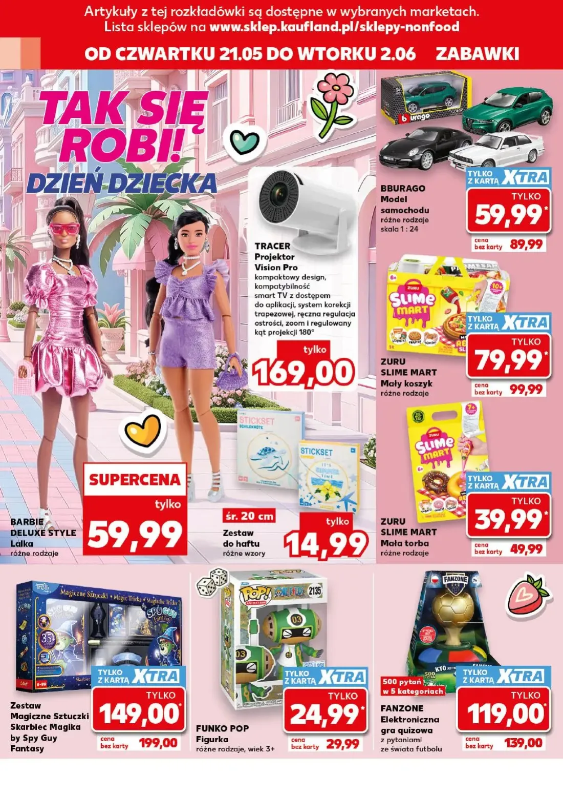 Kaufland gazetka, strona 16 z 18 — Zestaw Magiczne Sztuczki Skarbiec Magika by Spy Guy Fantasy, BBURAGO Model samochodu, ZUR…