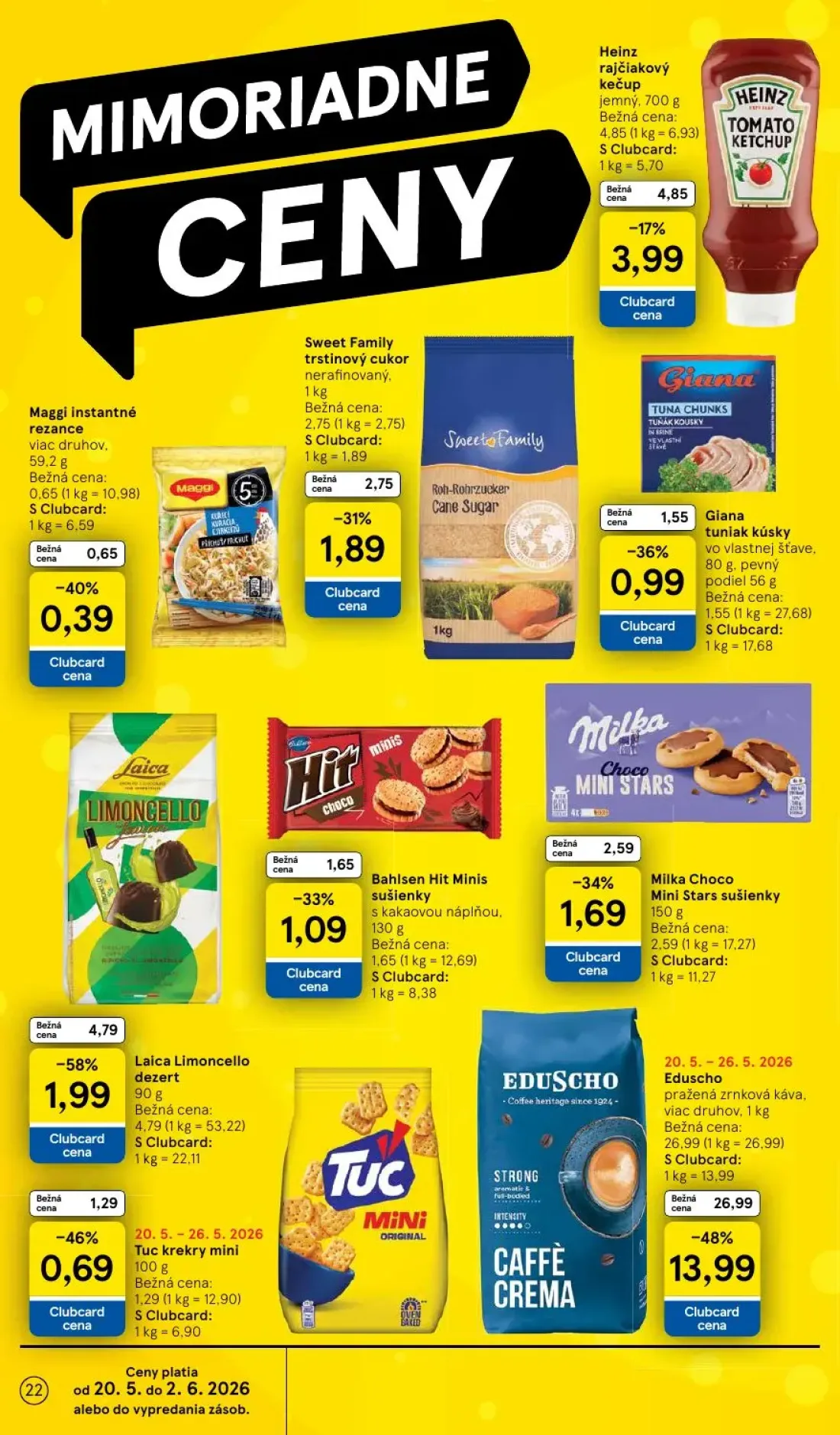 Tesco leták, strana 22 z 49 — Laica Limoncello dezert