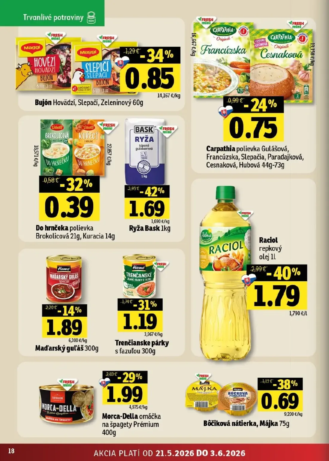 Fresh - západ leták, strana 18 z 42