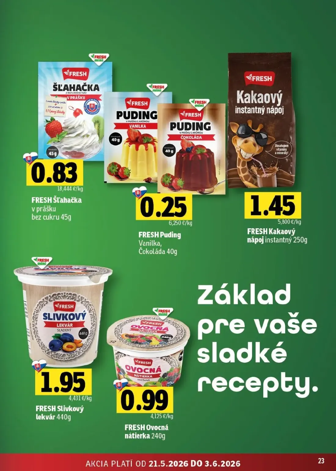 Fresh východ leták, strana 23 z 46
