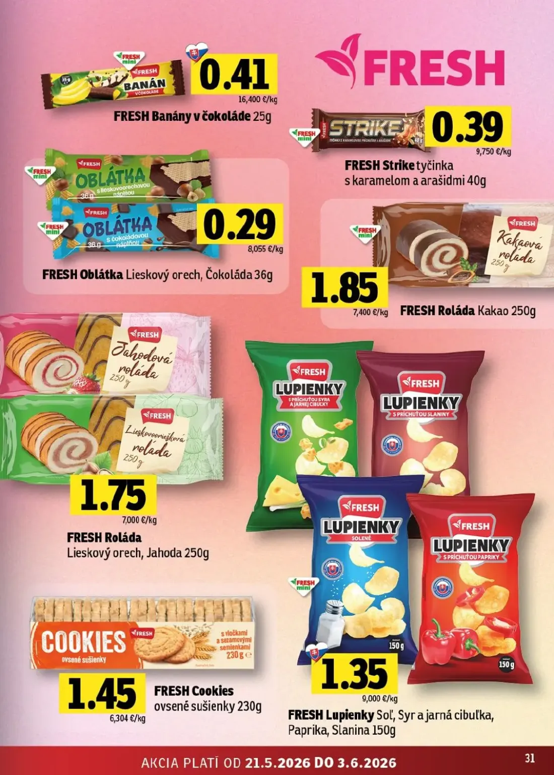 Fresh východ leták, strana 31 z 46