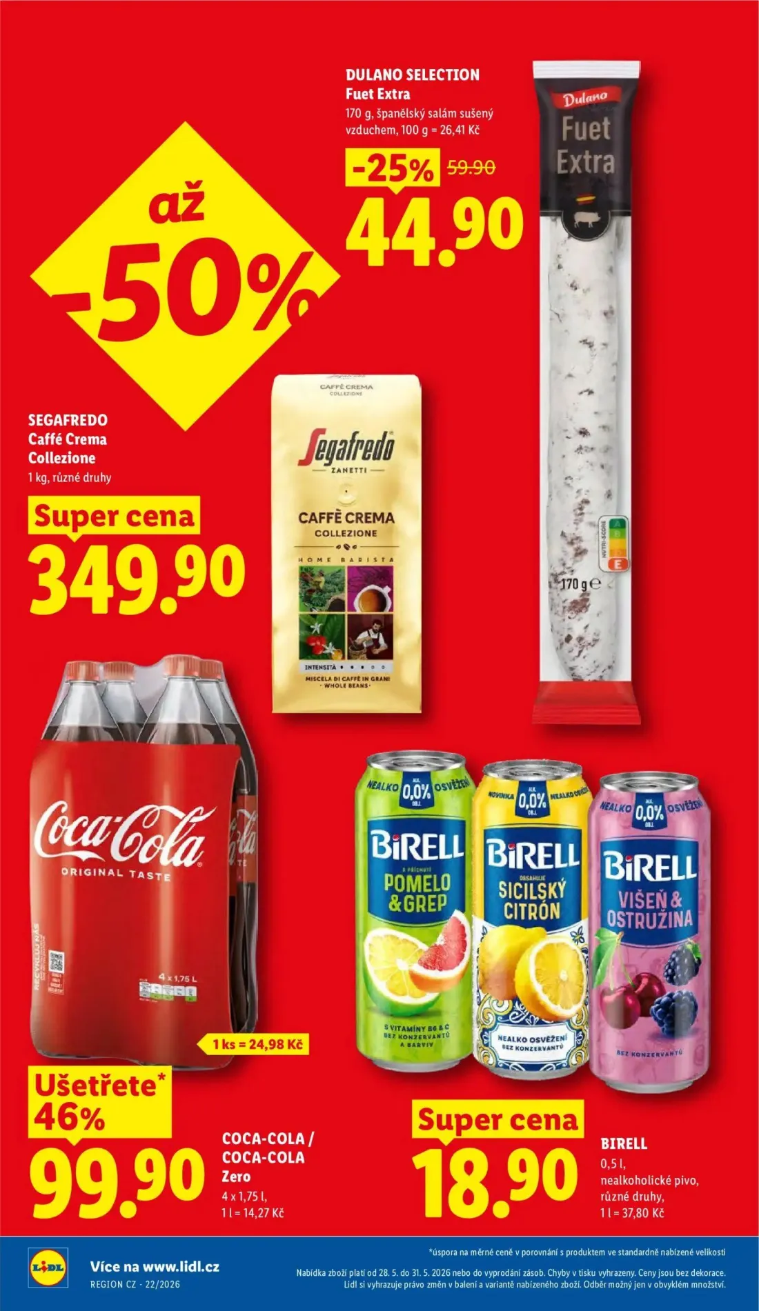 Lidl leták, strana 2 z 57 — Coca-Cola / Coca-Cola Zero