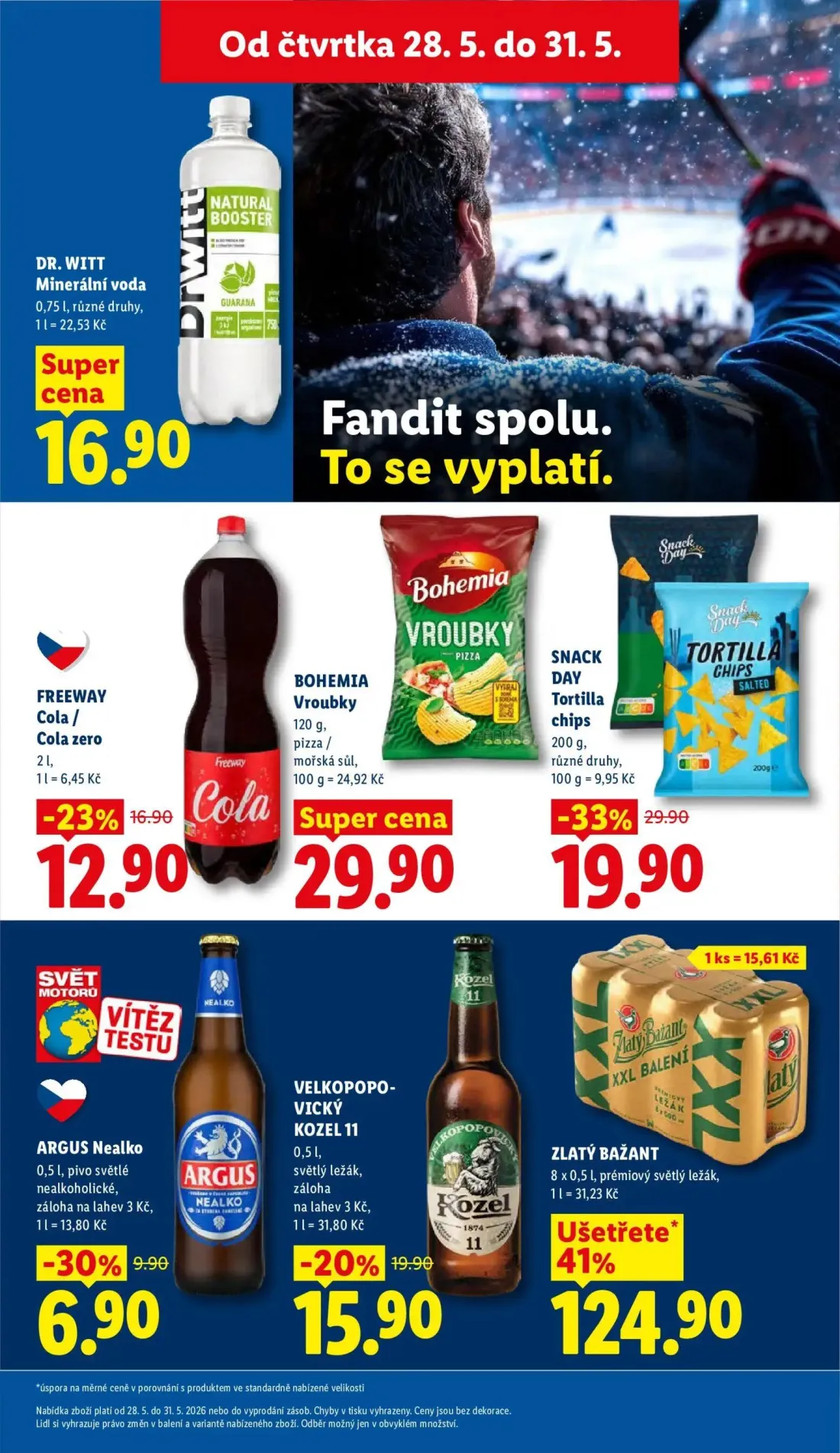 Lidl leták, strana 19 z 57 — DR. WITT Minerální voda