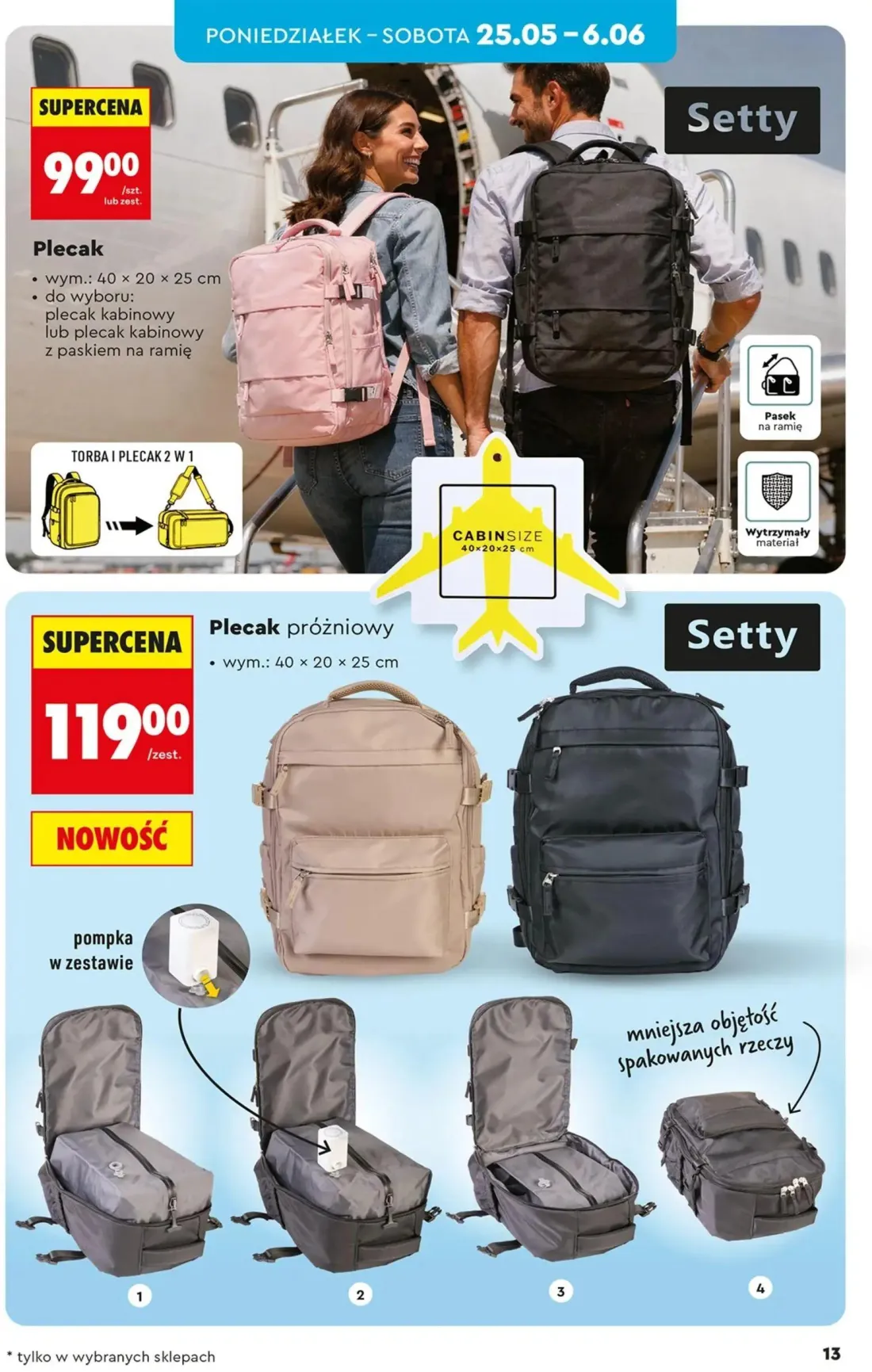 Biedronka gazetka, strona 15 z 58 — Plecak