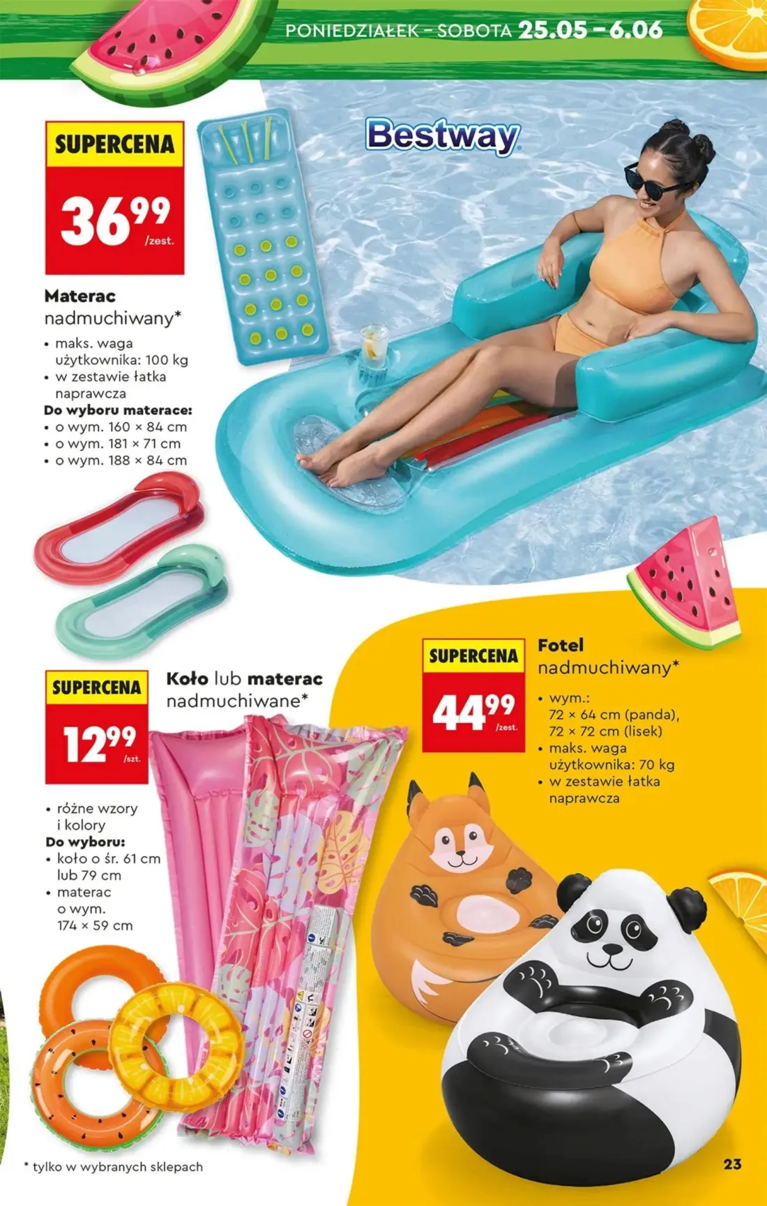 Biedronka gazetka, strona 25 z 58 — Materac nadmuchiwany