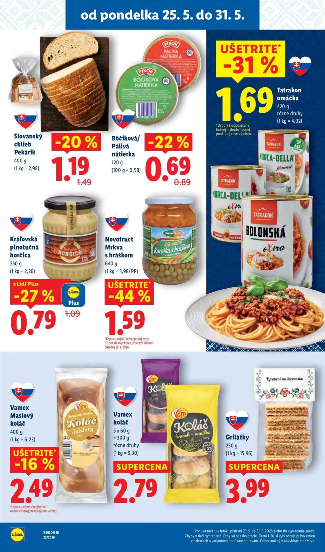 Lidl leták, strana 24 z 109 — Kráľovská plnotučná horčica