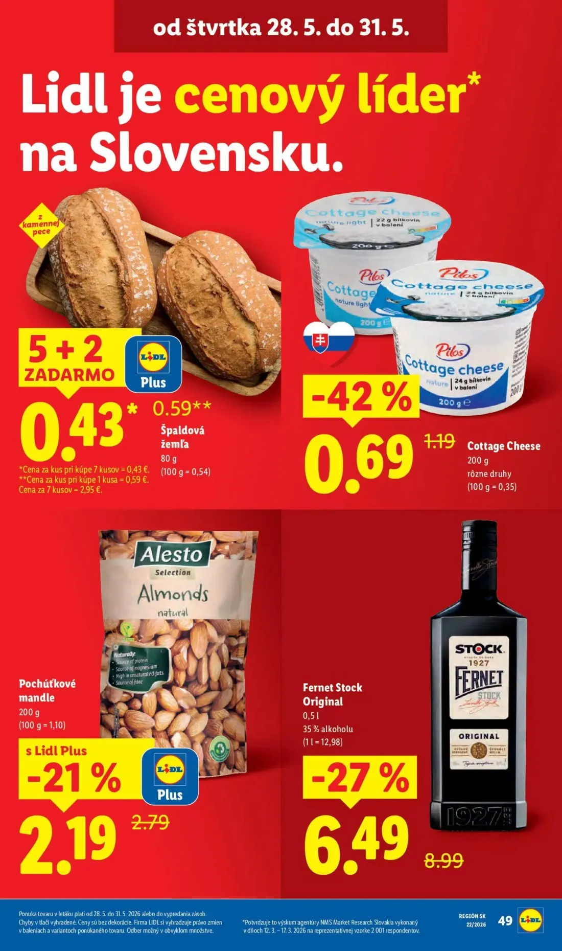 Lidl leták, strana 65 z 109 — Cottage Cheese
