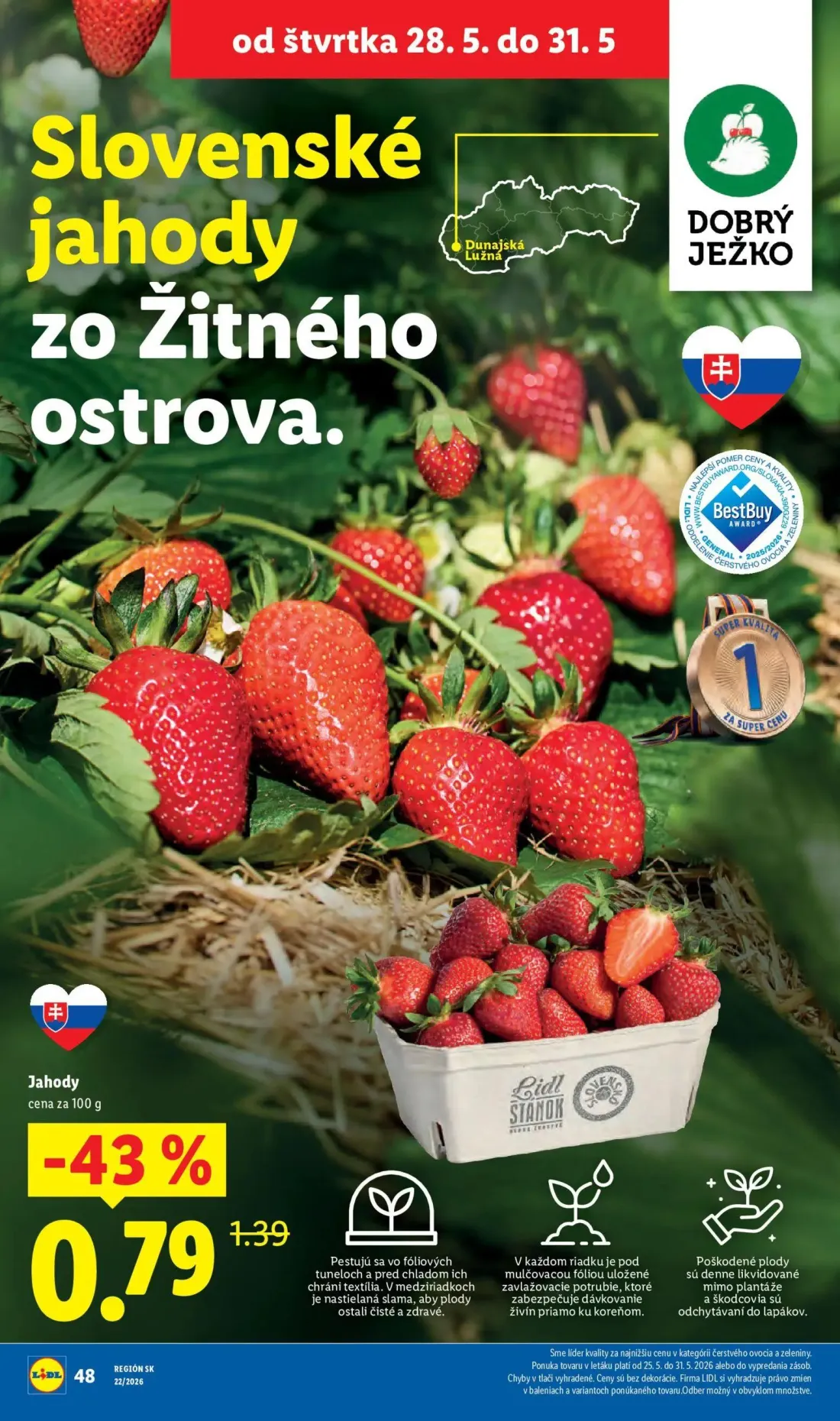 Lidl leták, strana 68 z 109 — Jahody