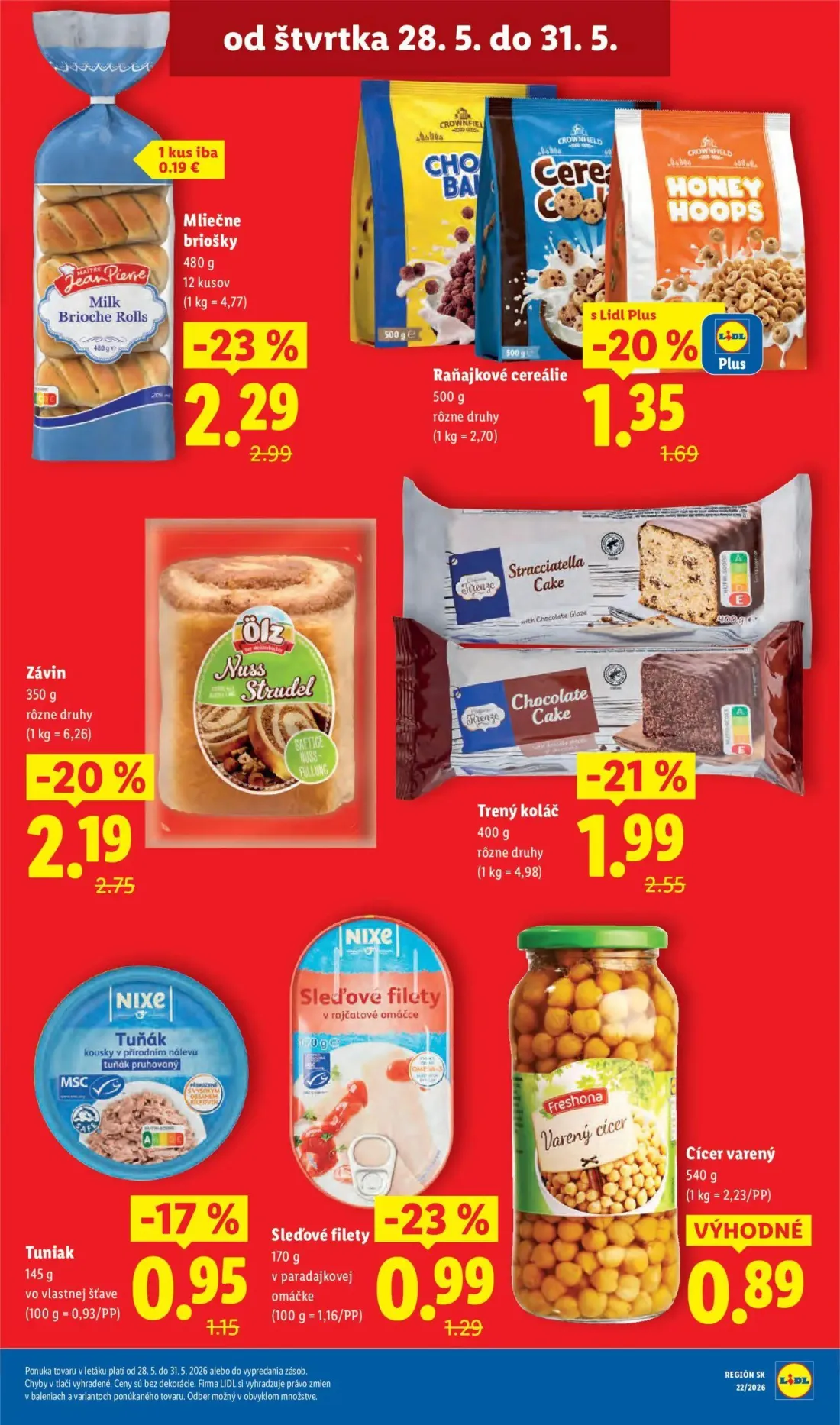 Lidl leták, strana 82 z 109 — Sleďové filety