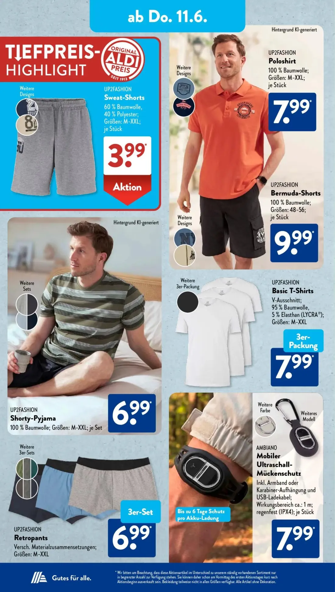 Aldi Süd Prospekt, Seite 11 von 24 — Mobiler Ultraschall-Mückenschutz