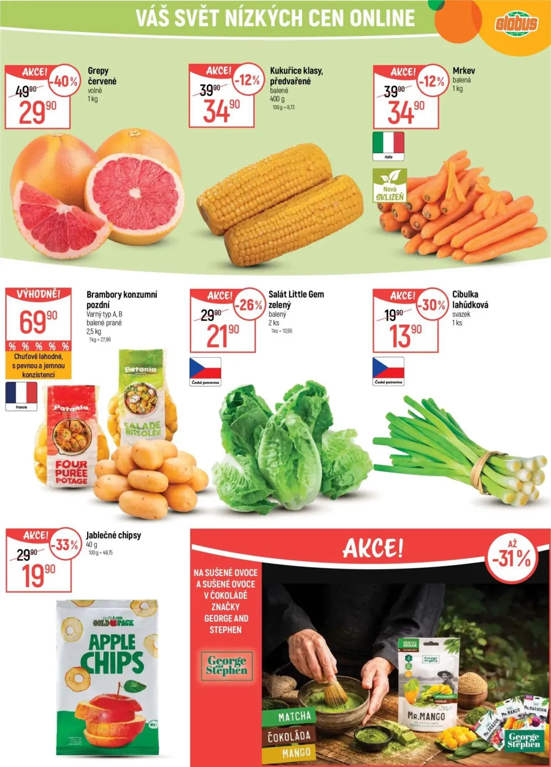 GLOBUS leták, strana 21 z 49 — Grepy červené