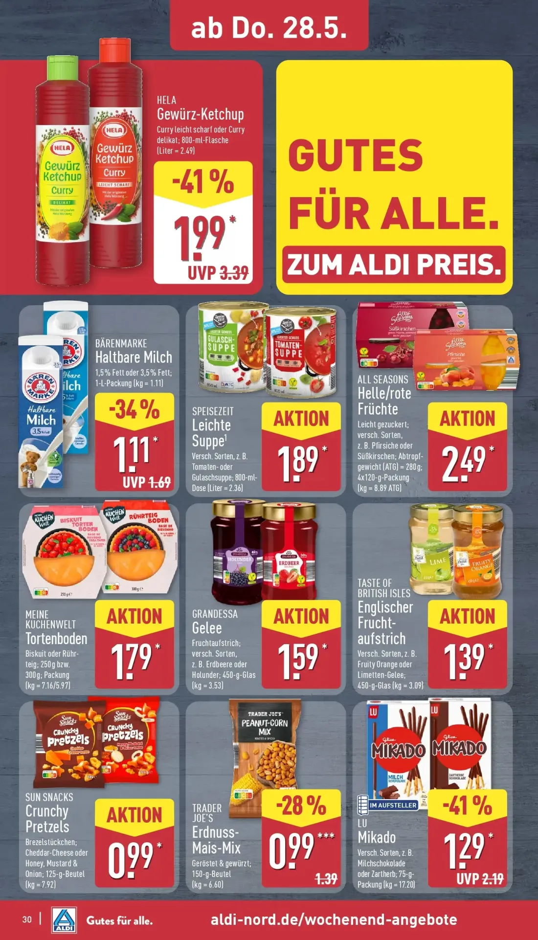 Aldi Nord Prospekt, Seite 30 von 42