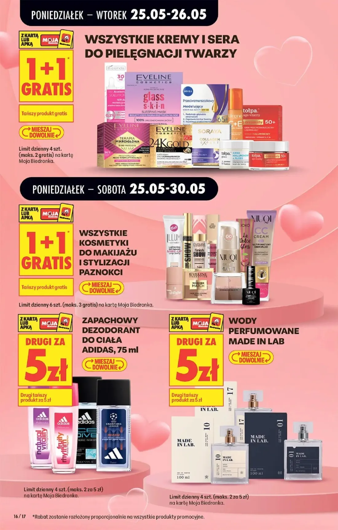Biedronka gazetka, strona 18 z 92 — WODY PERFUMOWANE MADE IN LAB