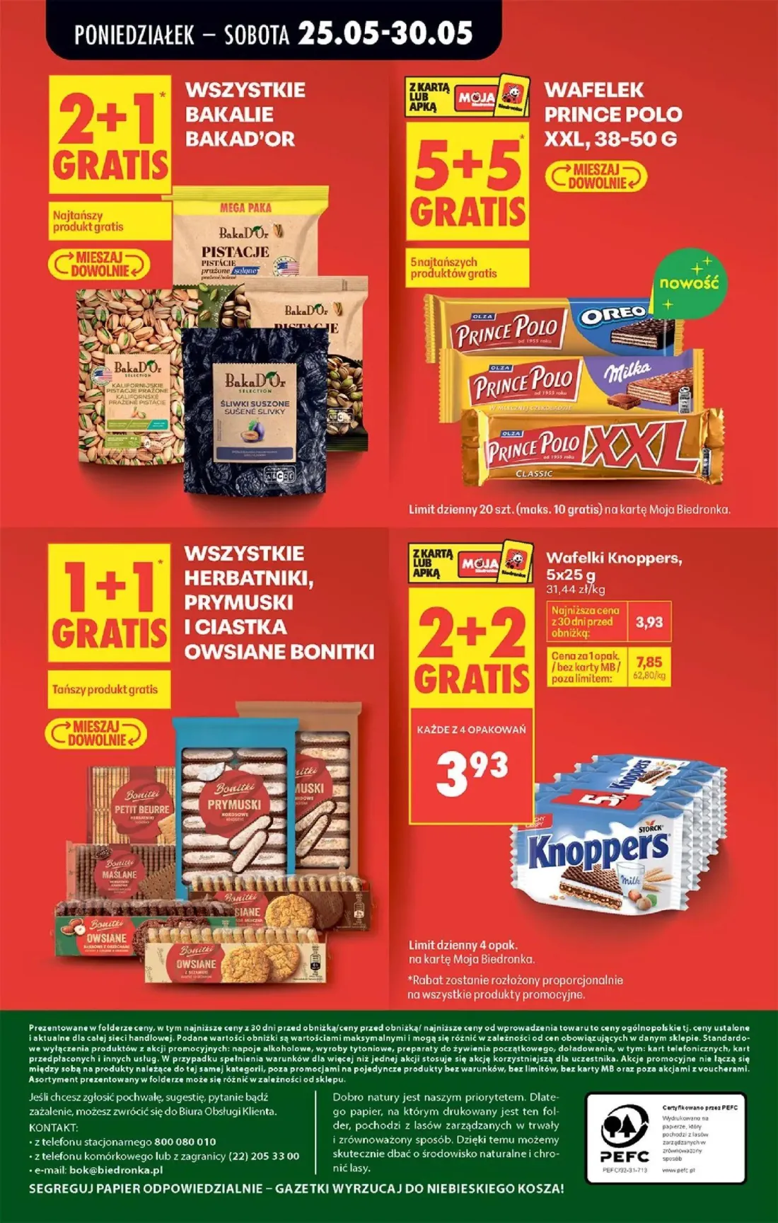 Biedronka gazetka, strona 66 z 92 — Wafelki Knoppers